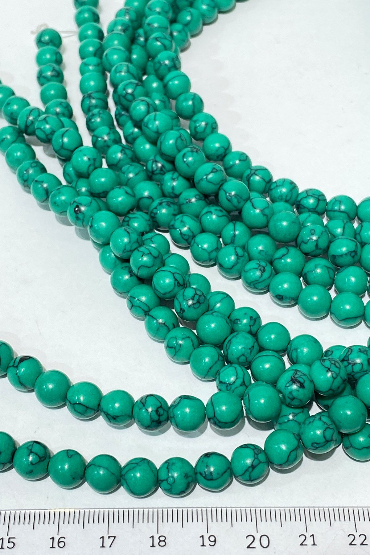 Yeşil Doğaltaş Boncuk 8 mm