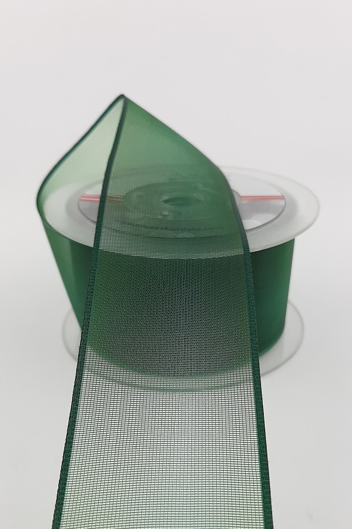 Yeşil Düz Şifon Kurdele 20 mt