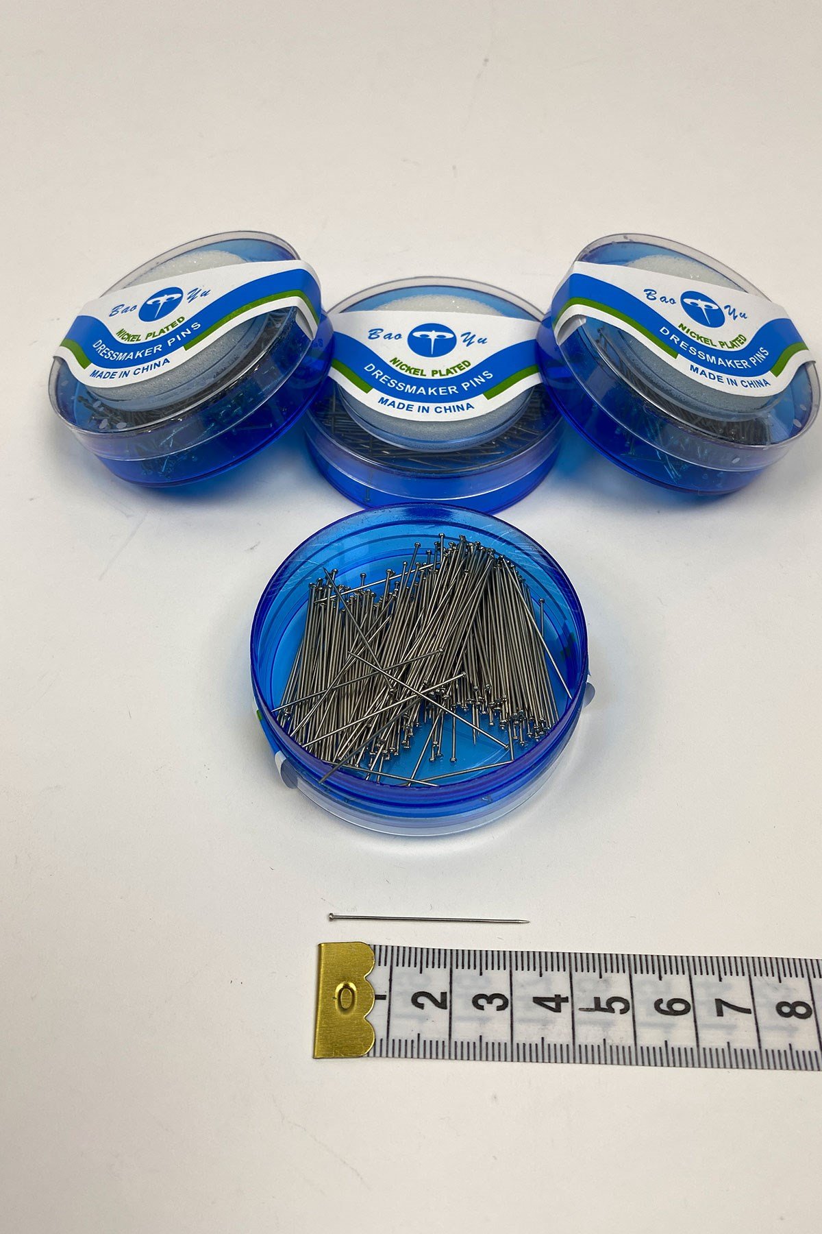 Yuvarlak Kutu Toplu İğne 12 Adet