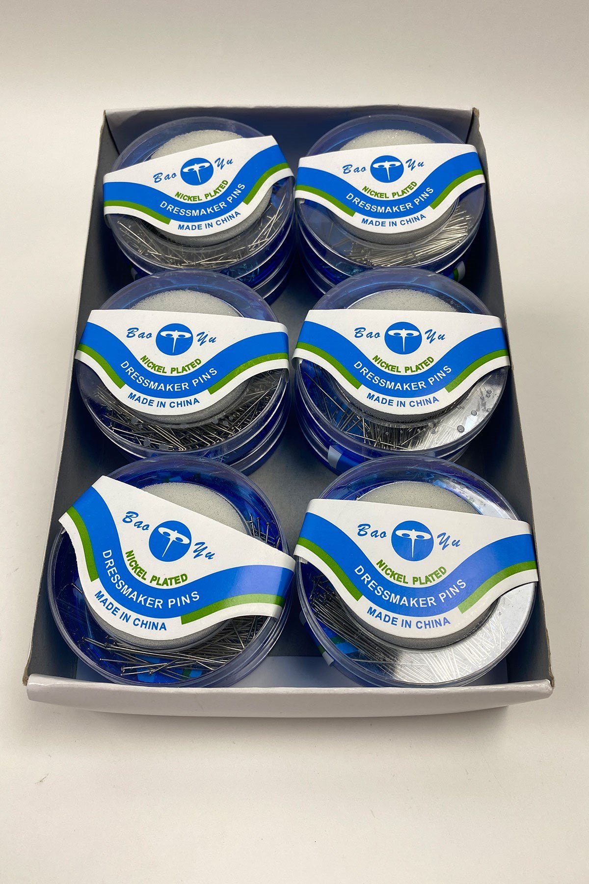 Yuvarlak Kutu Toplu İğne 12 Adet