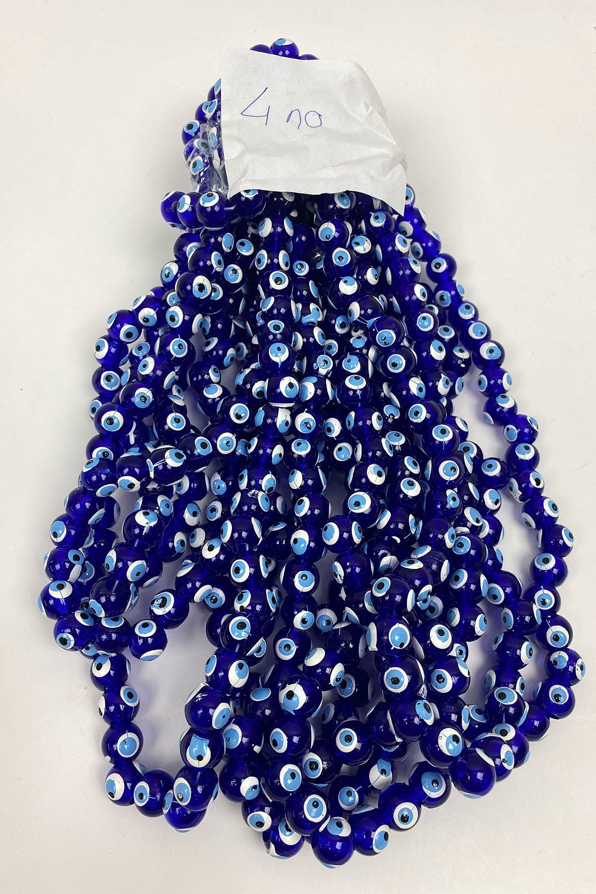 Yuvarlak Nazar Boncuğu 1 Dizi 10 mm