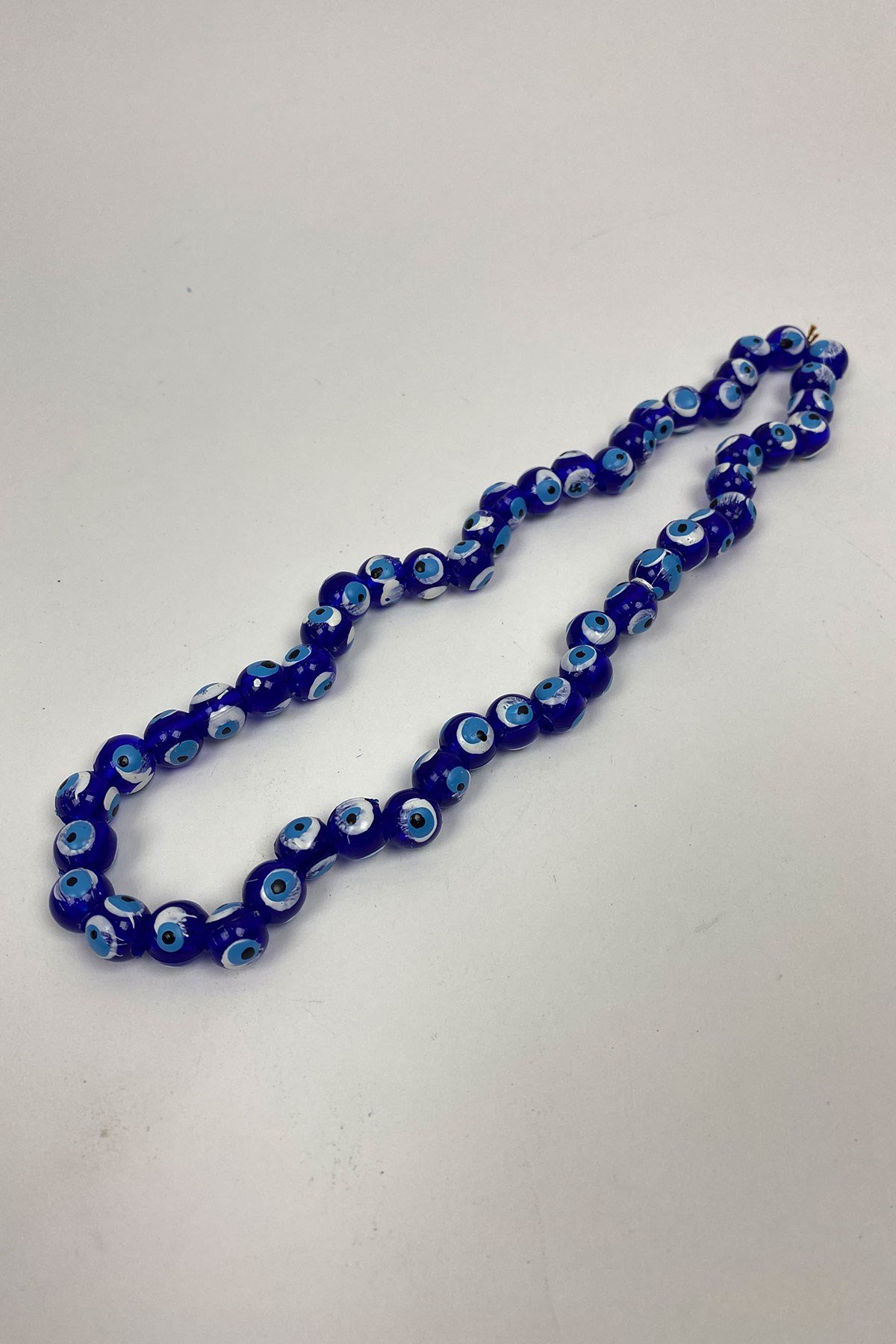 Yuvarlak Nazar Boncuğu 1 Dizi 8 mm