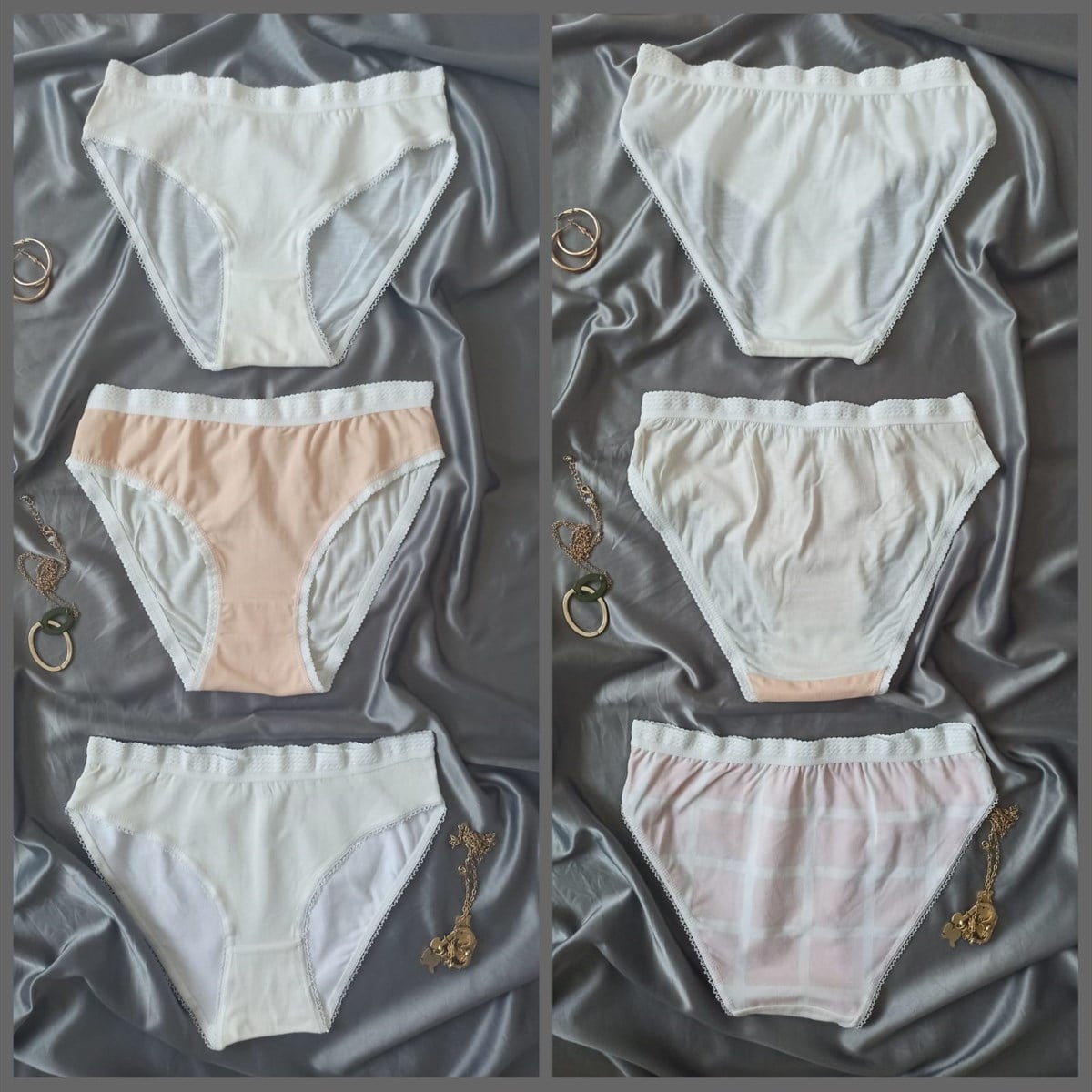 Karışık Renkli 3'lü Slip Külot