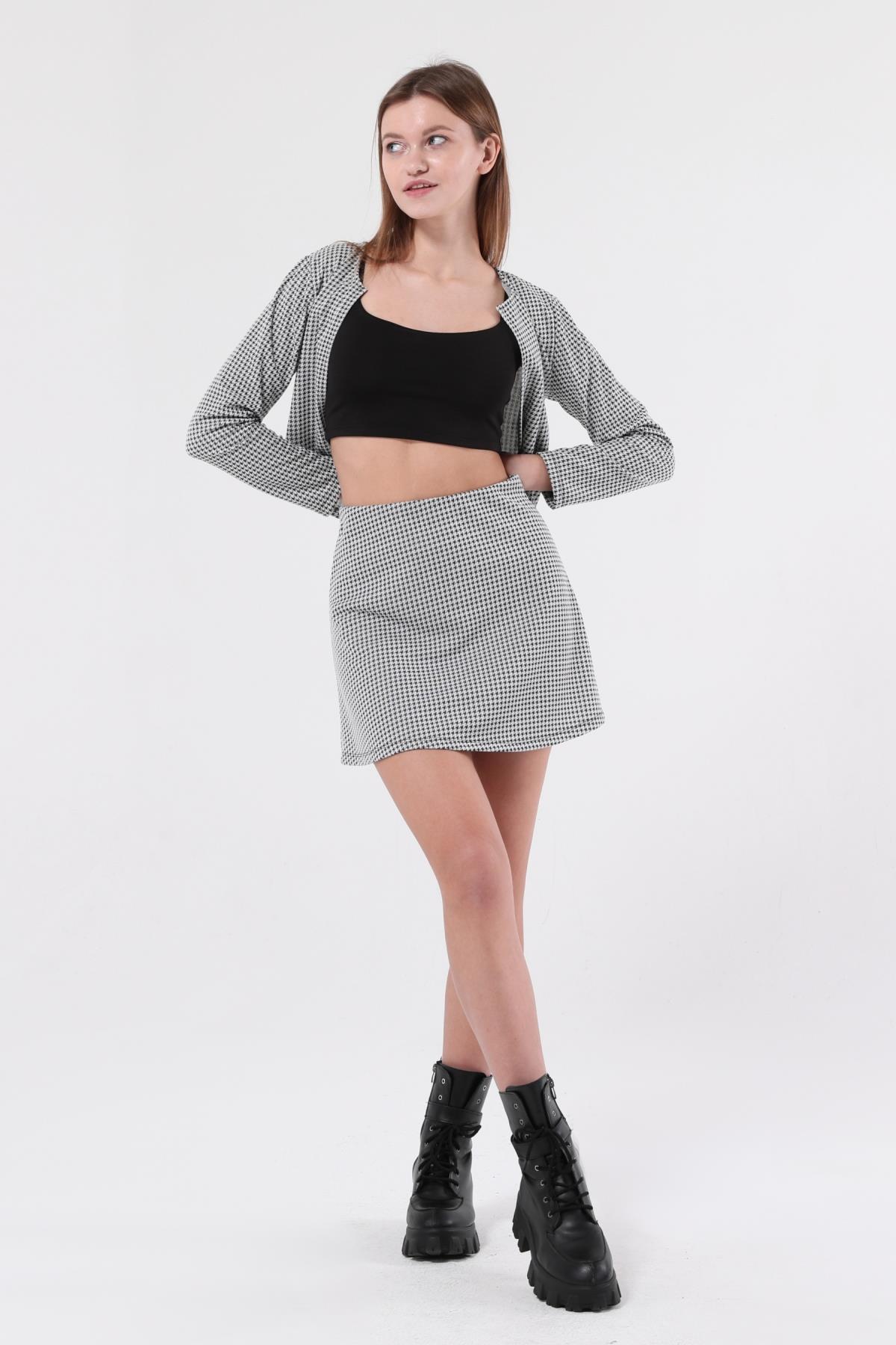 SEZER AKTAŞ KAZAYAĞI KLOŞ CEKET ETEK TAKIMI