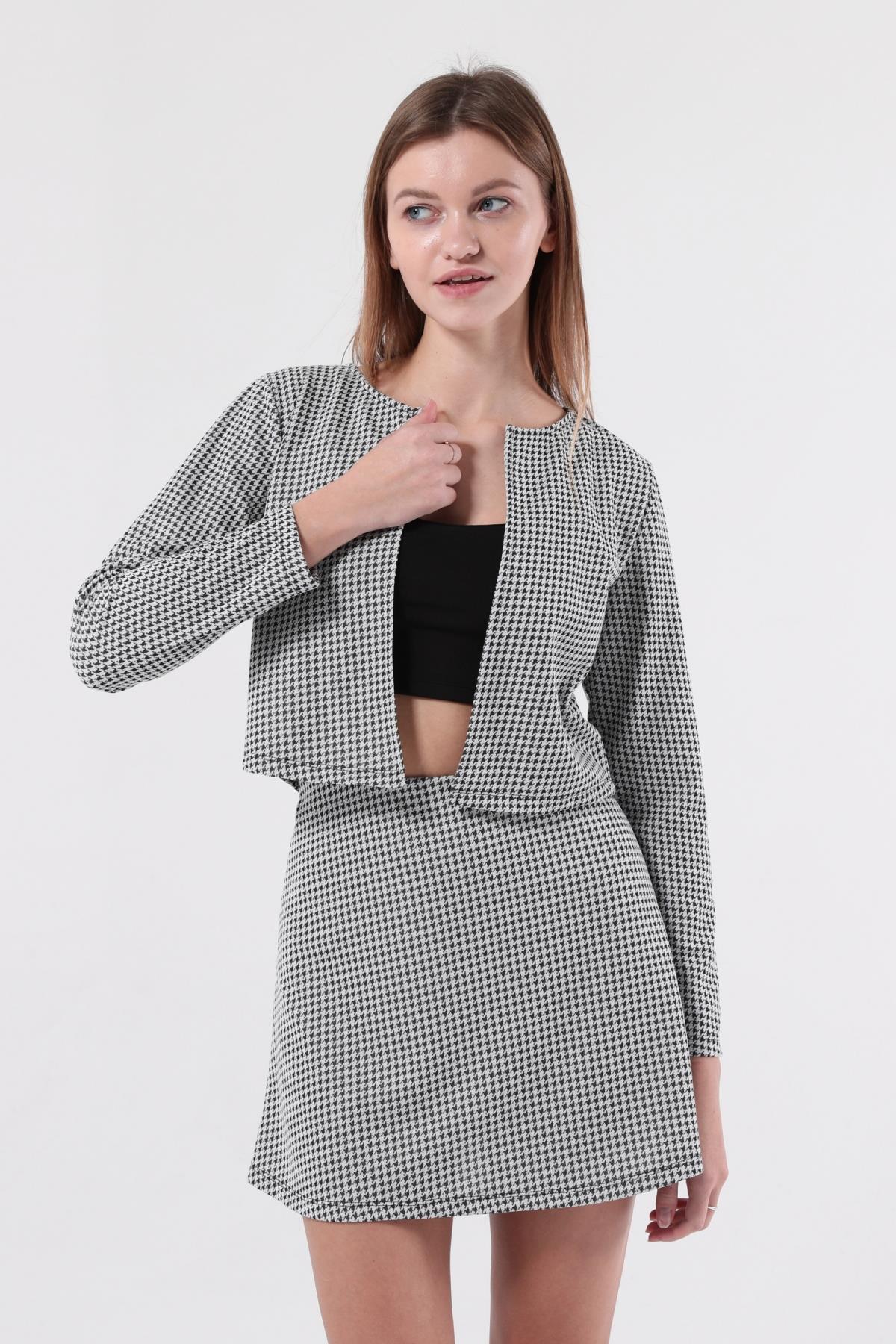 SEZER AKTAŞ KAZAYAĞI KLOŞ CEKET ETEK TAKIMI