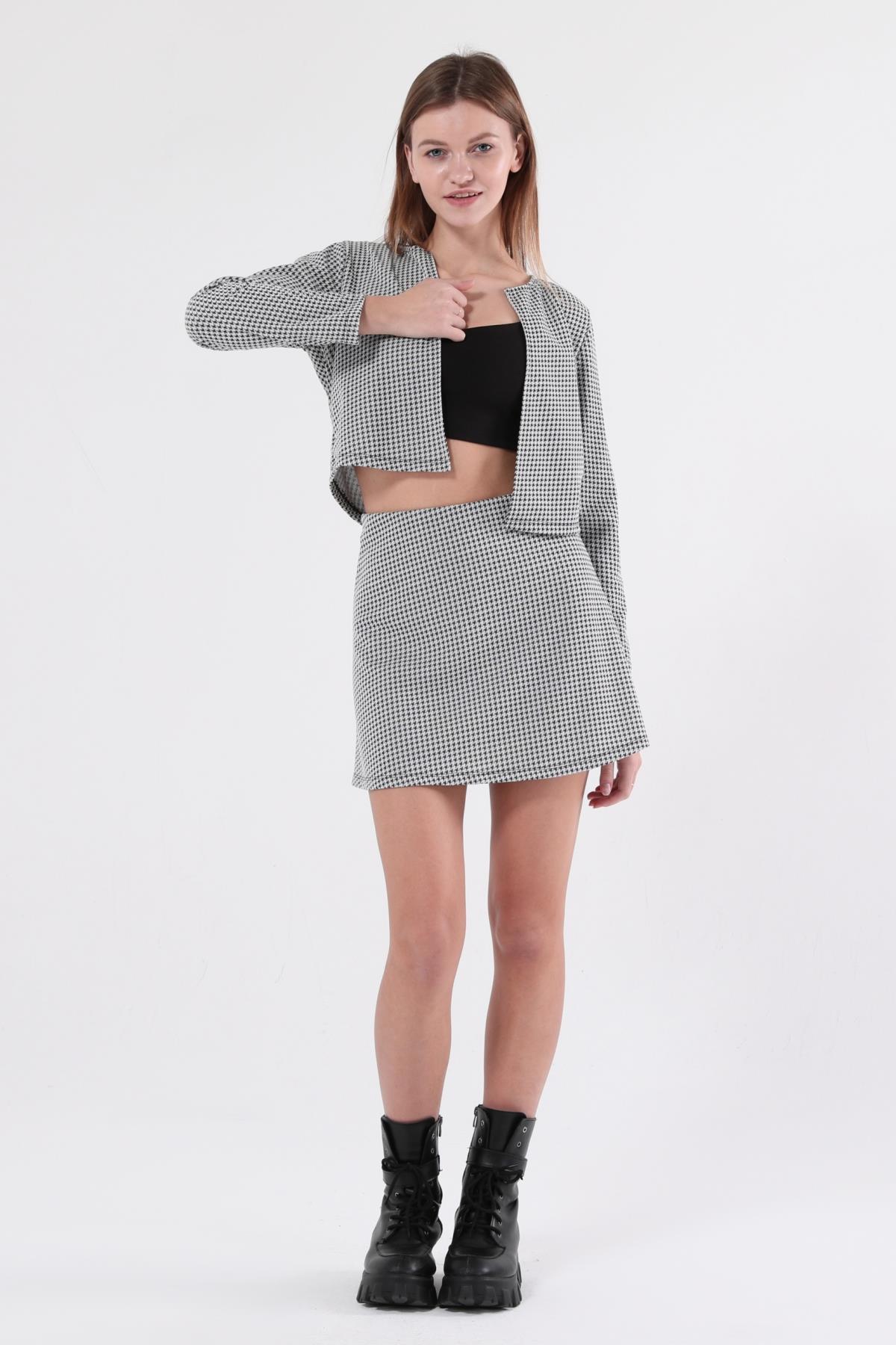 SEZER AKTAŞ KAZAYAĞI KLOŞ CEKET ETEK TAKIMI