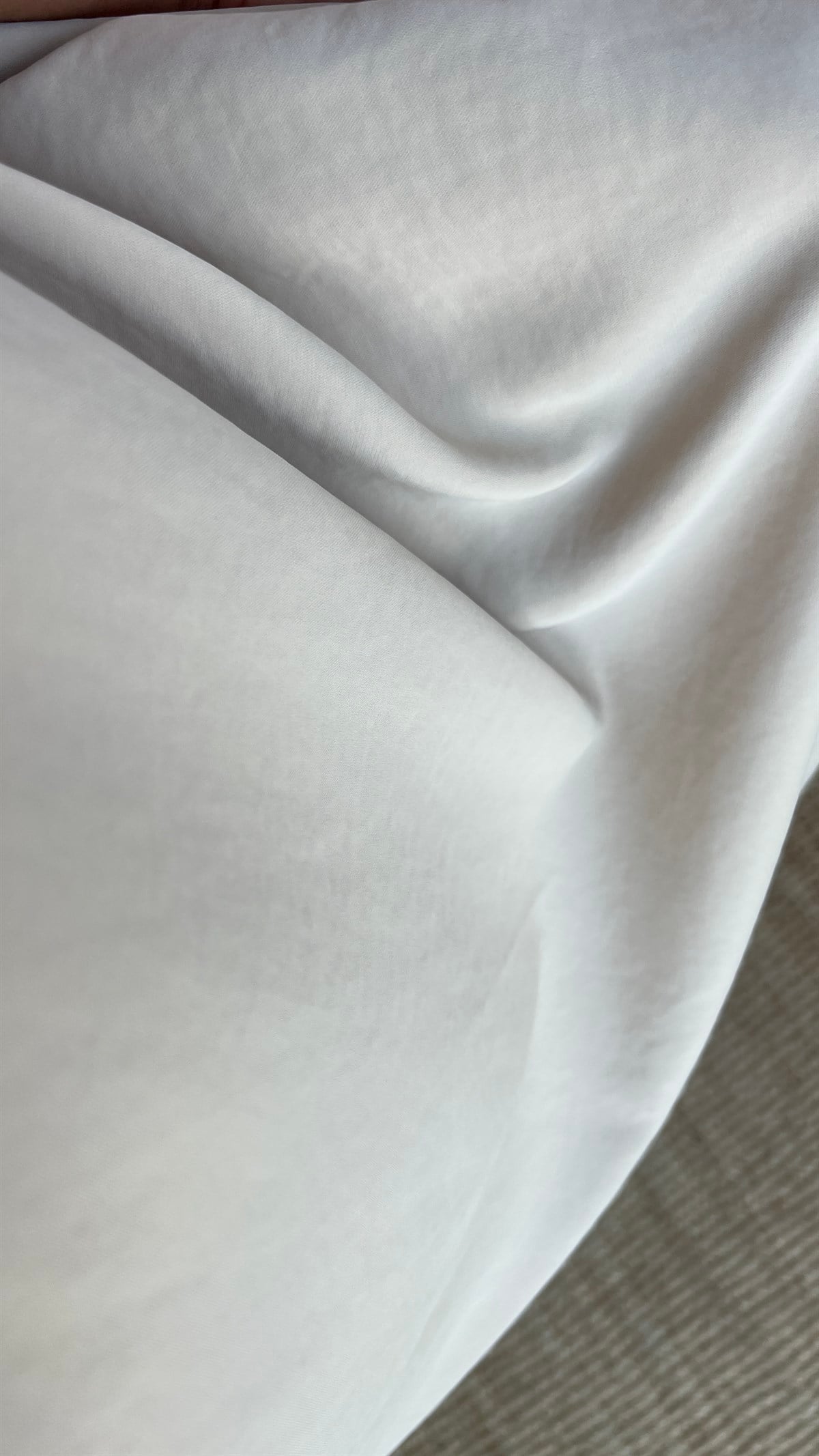 Sırtı Pile Detaylı Taş Basic Elbise