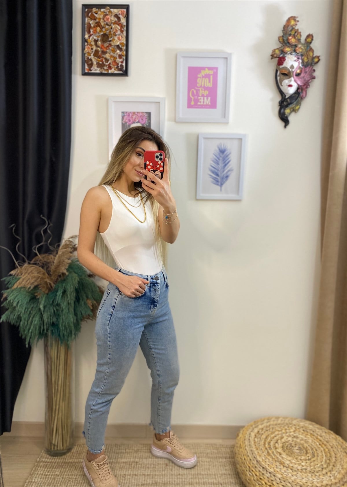 Alttan Çıtçıtlı Bodysuit