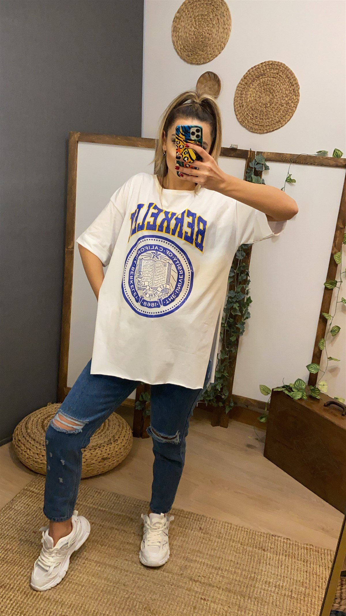 Beyaz Berkeley Tshirt
