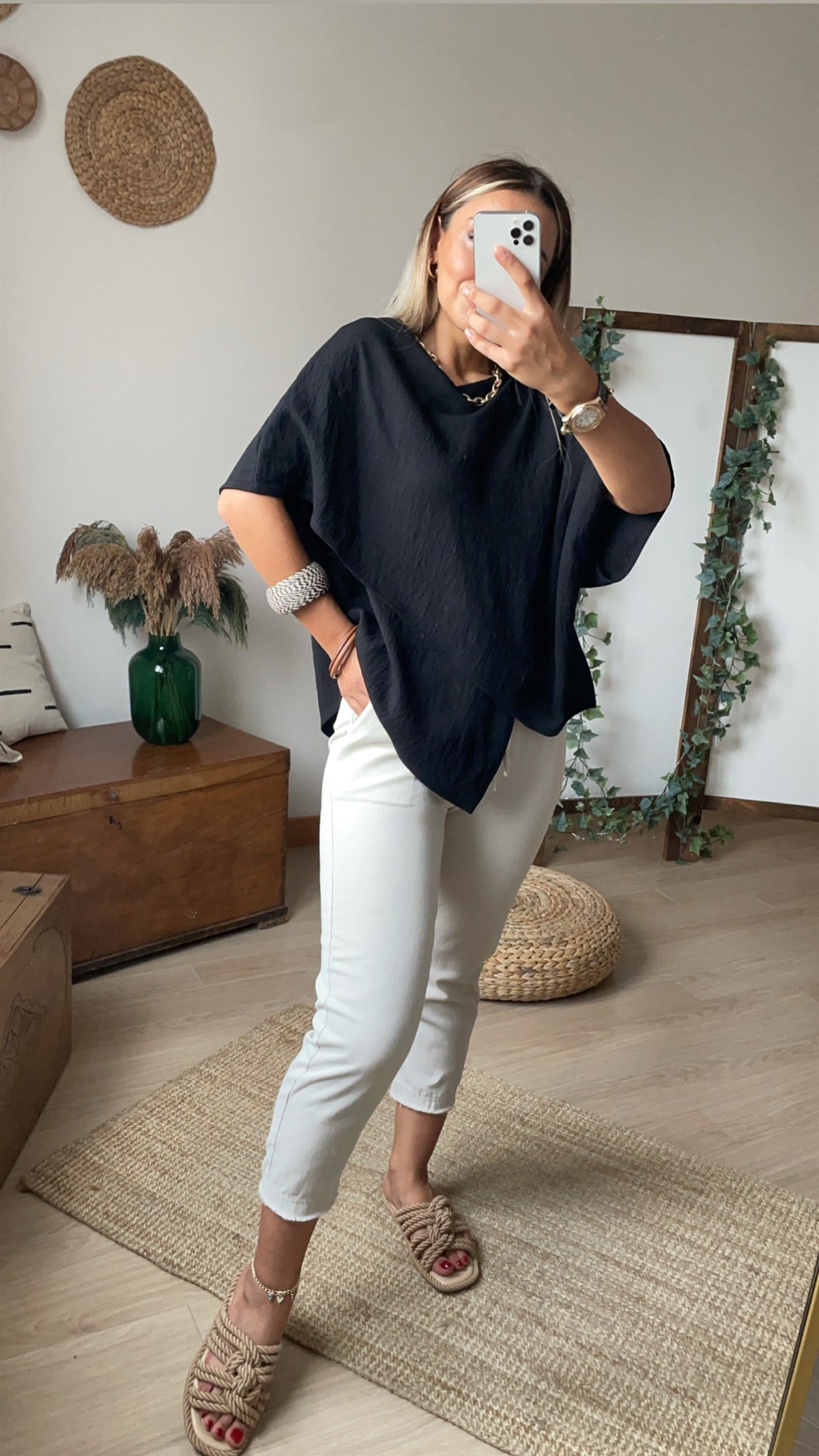 Taş Rengi Gabardin Pantolon