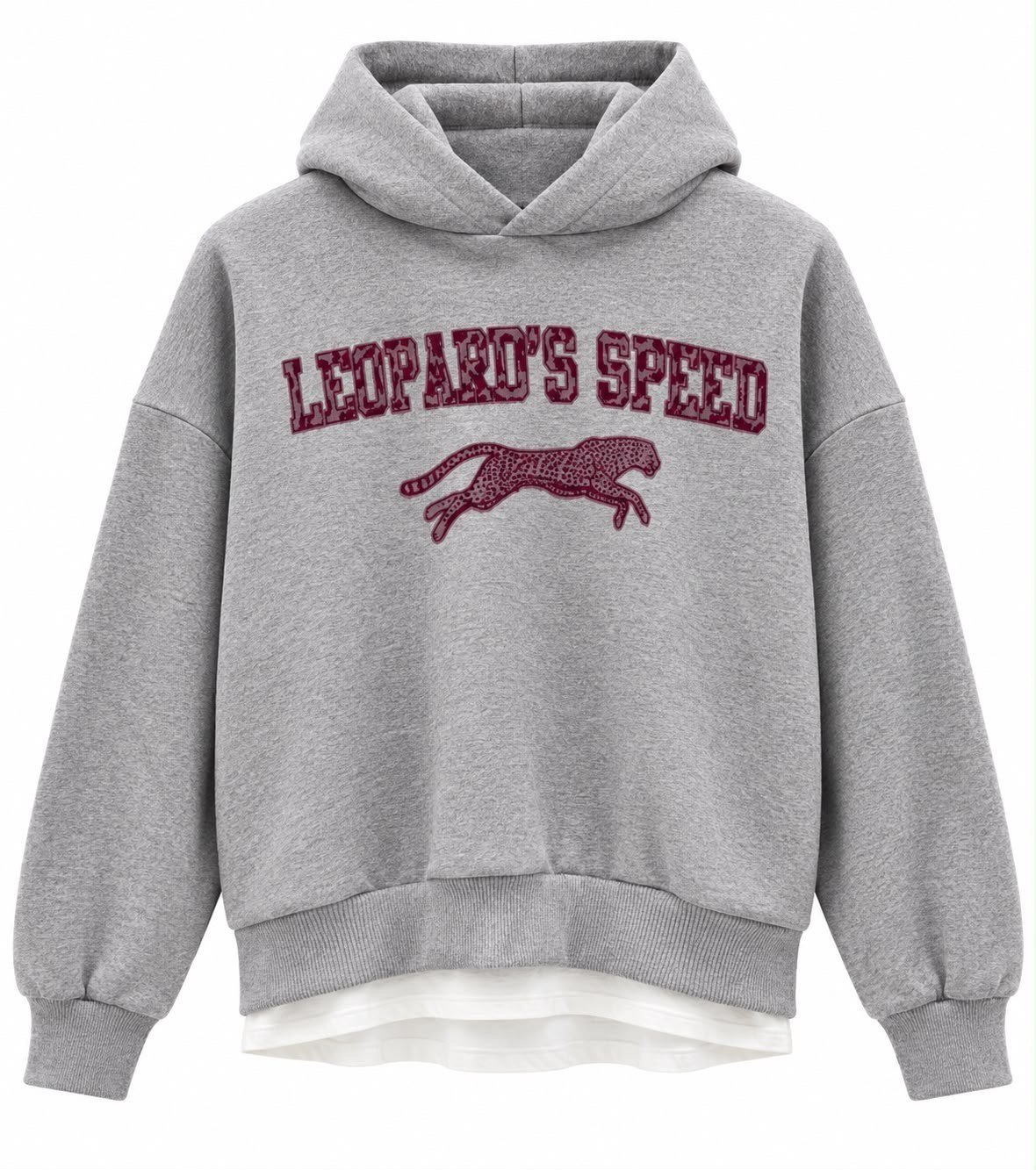 Vosera İşleme Detaylı Gri Sweatshirt