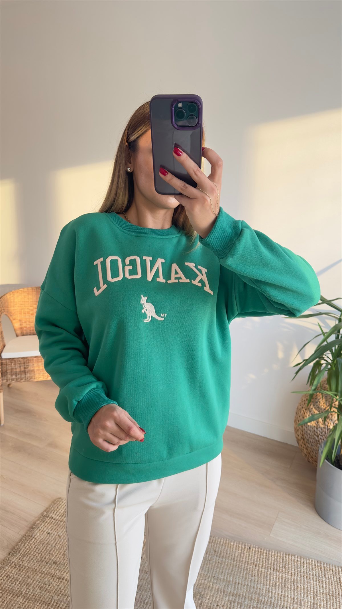 Kangol Yeşil Sweat