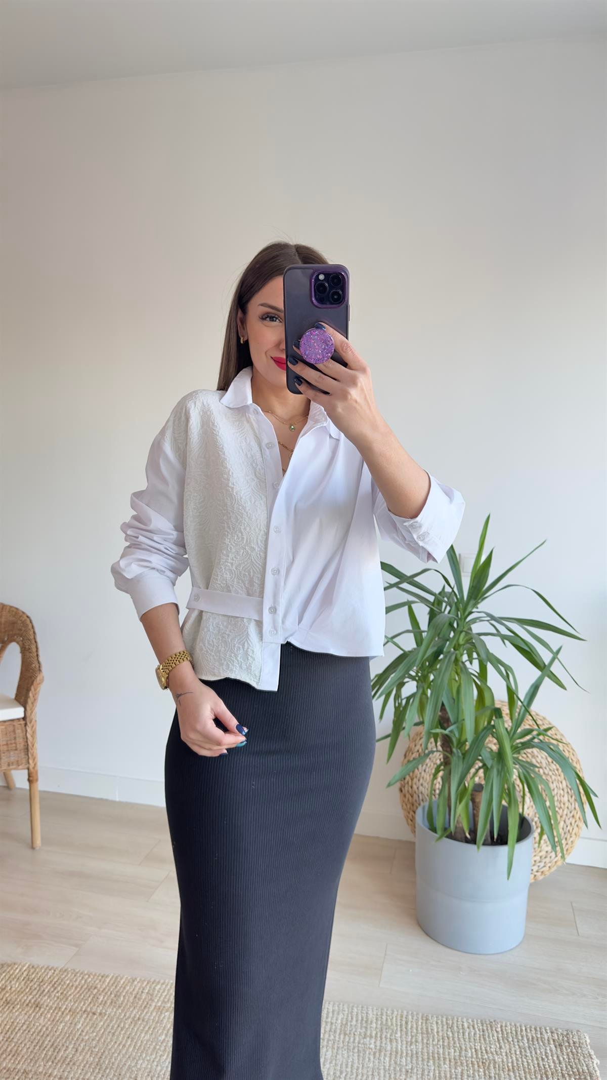 Marka Model Mix Beyaz Gömlek