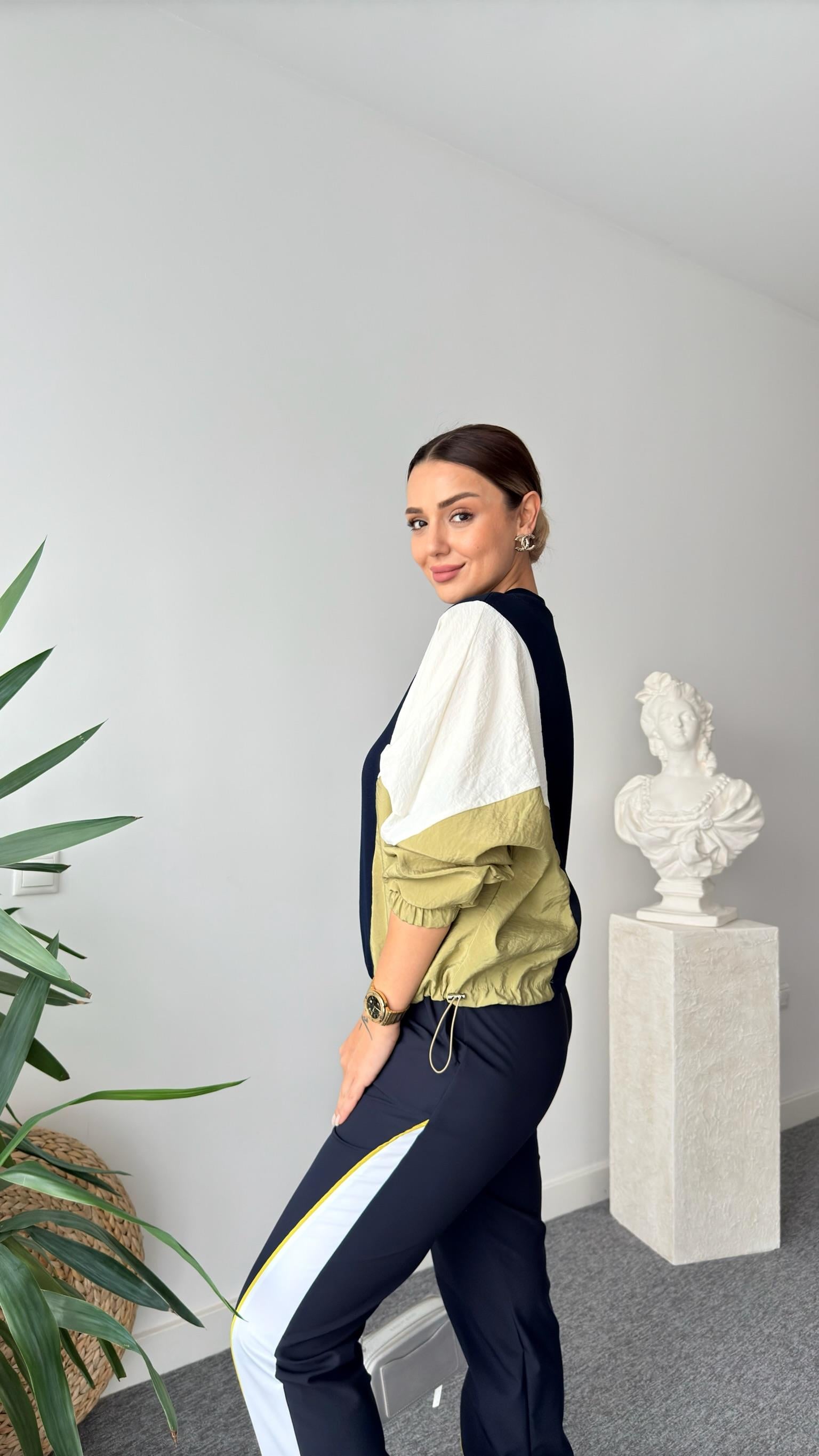 Coti Paraşüt Detaylı Laci Modal Sweat