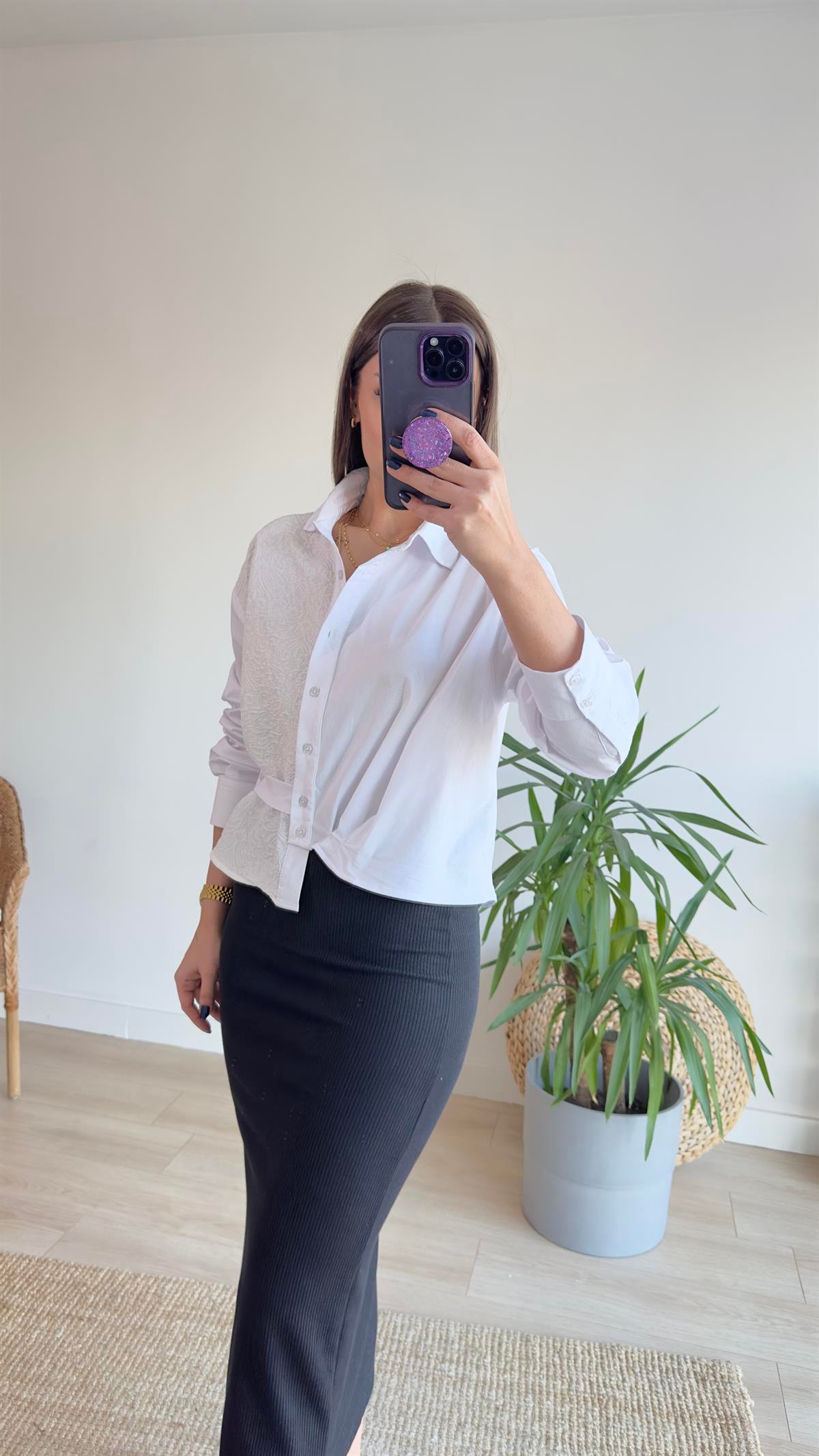 Marka Model Mix Beyaz Gömlek
