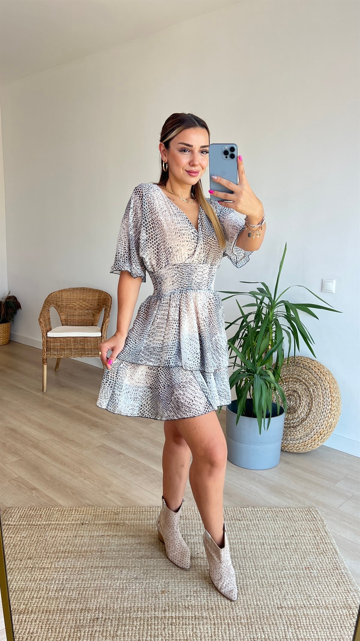 Zara Model Beli Büzgülü Tasarım Elbise
