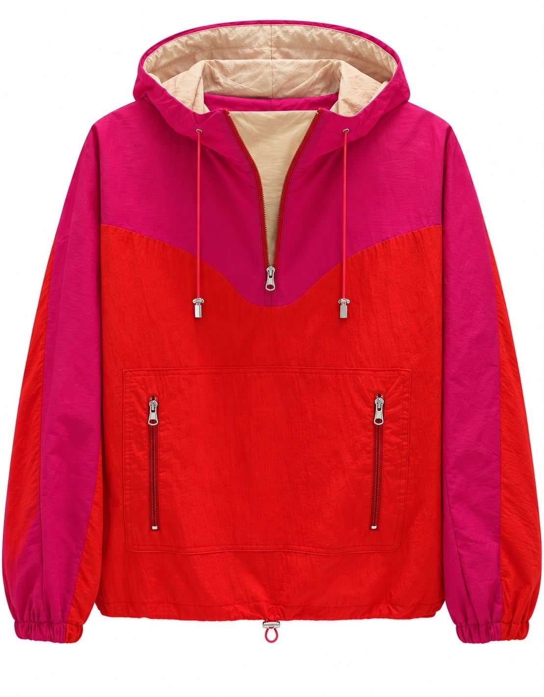 Renk Geçişli Astarlı Sweatshirt