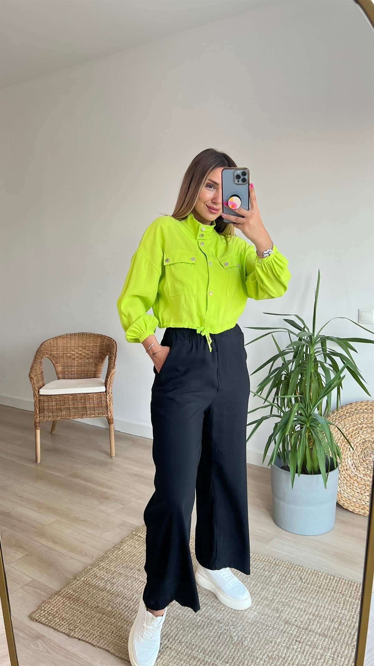 Marka Model Yeşil Bluz