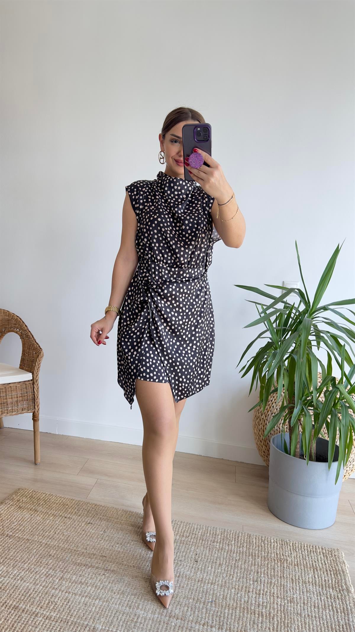 Zra Model Puantiyeli Elbise