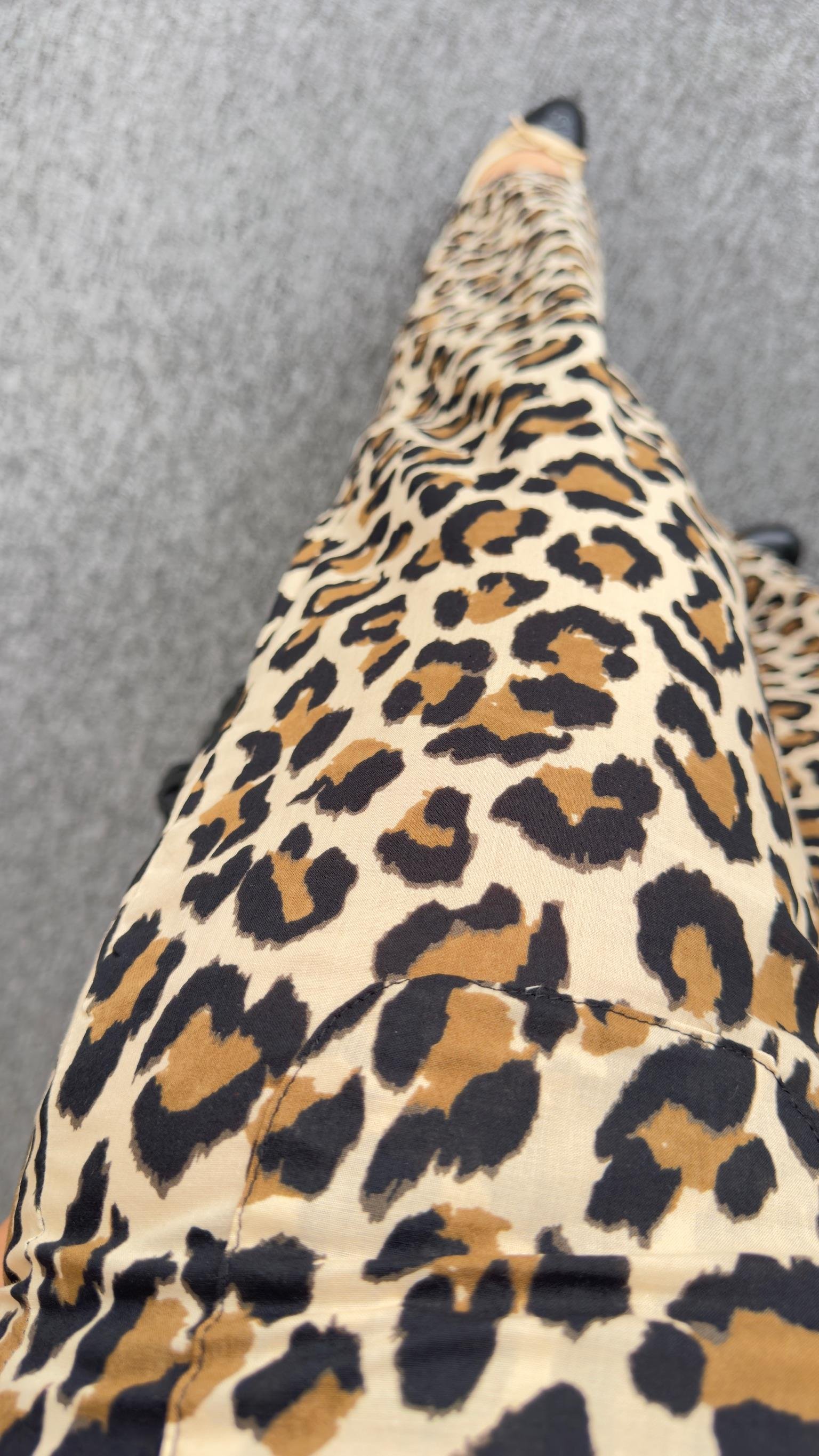 Vual Leopar Desenli Orj Marka İkili Takım