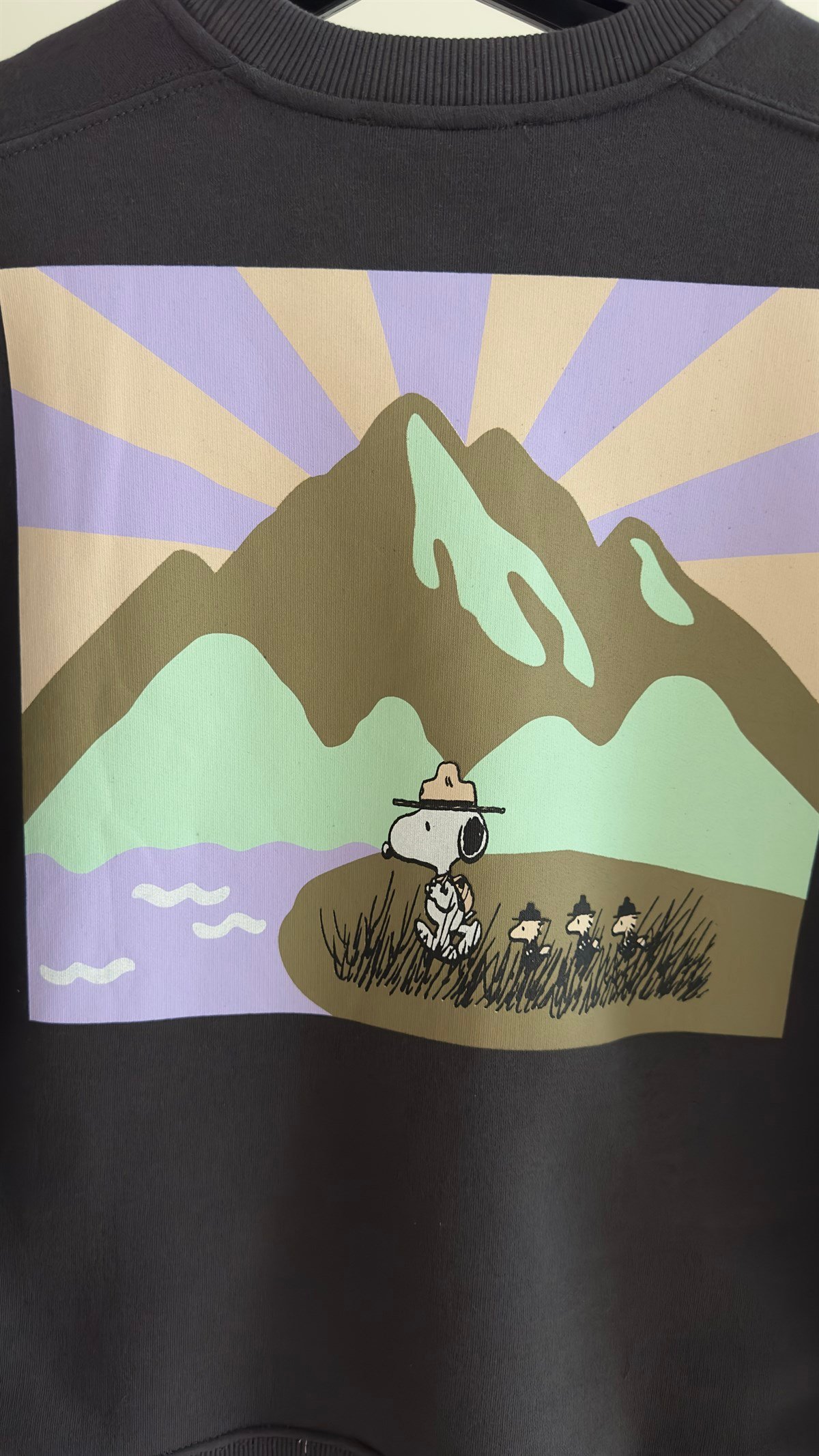 Snoopy Baskılı Sweatshirt