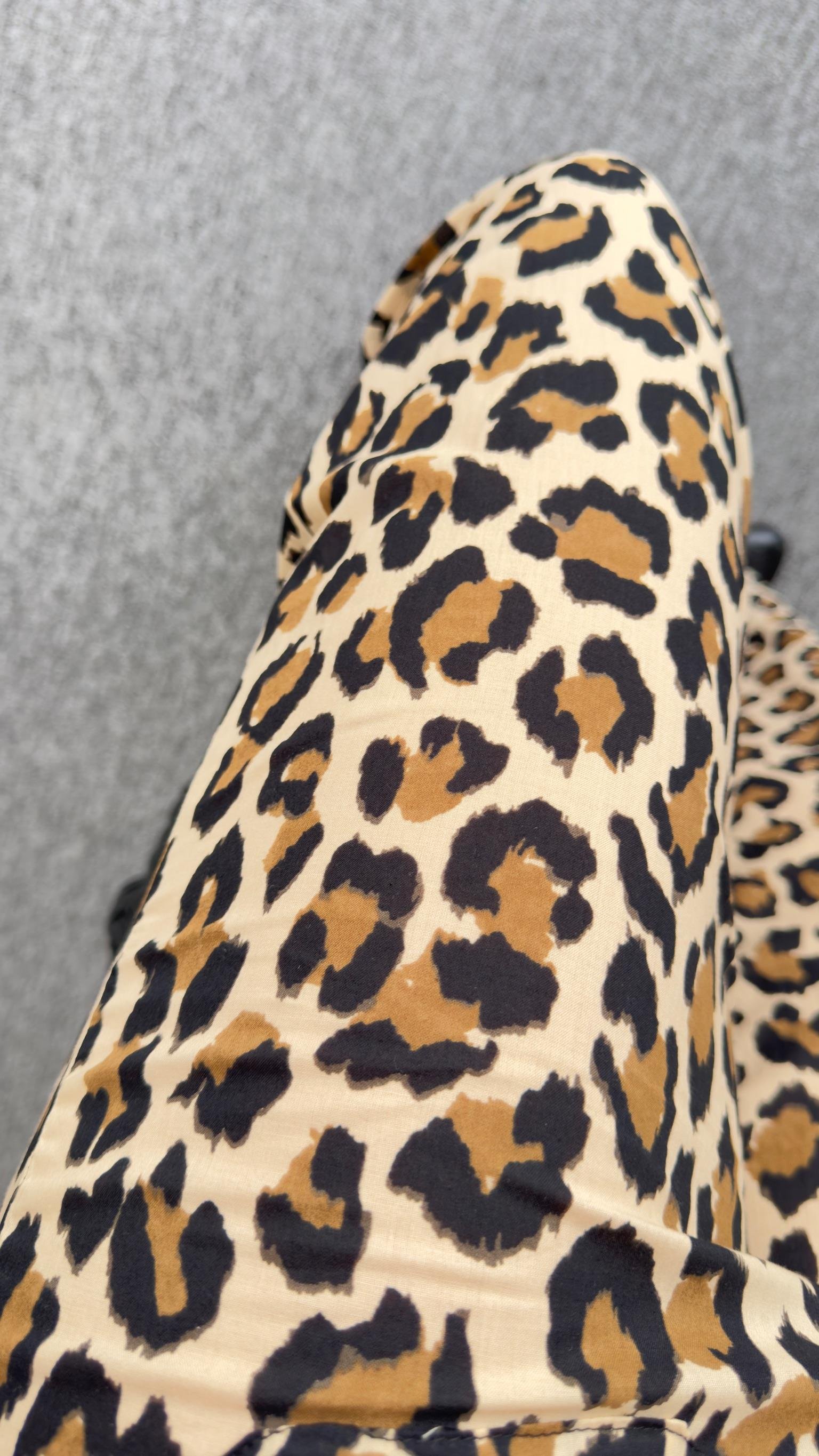 Vual Leopar Desenli Orj Marka İkili Takım