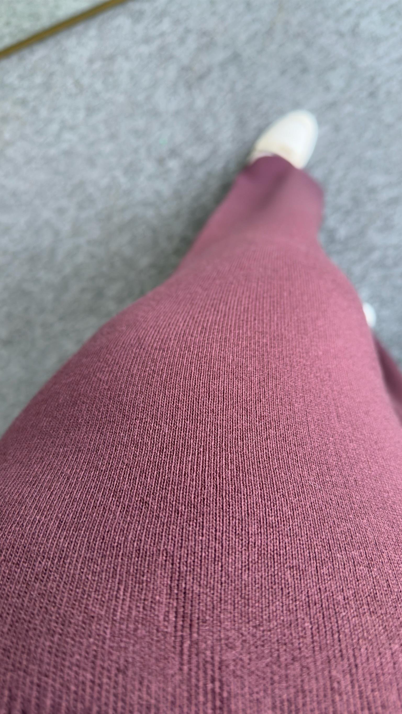 Mürdüm Danes Triko Pantolon