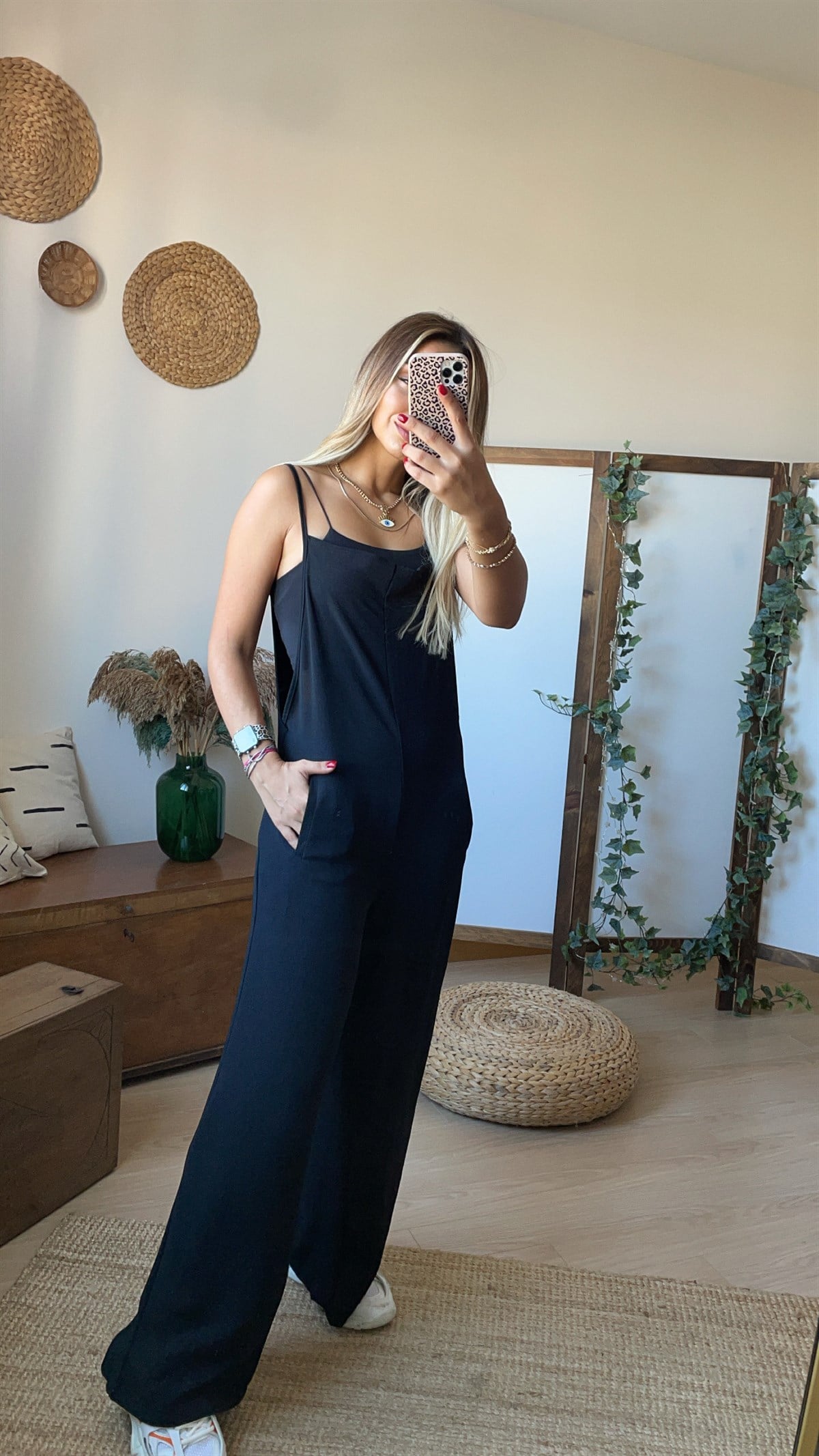 İnce Askılı Tulum