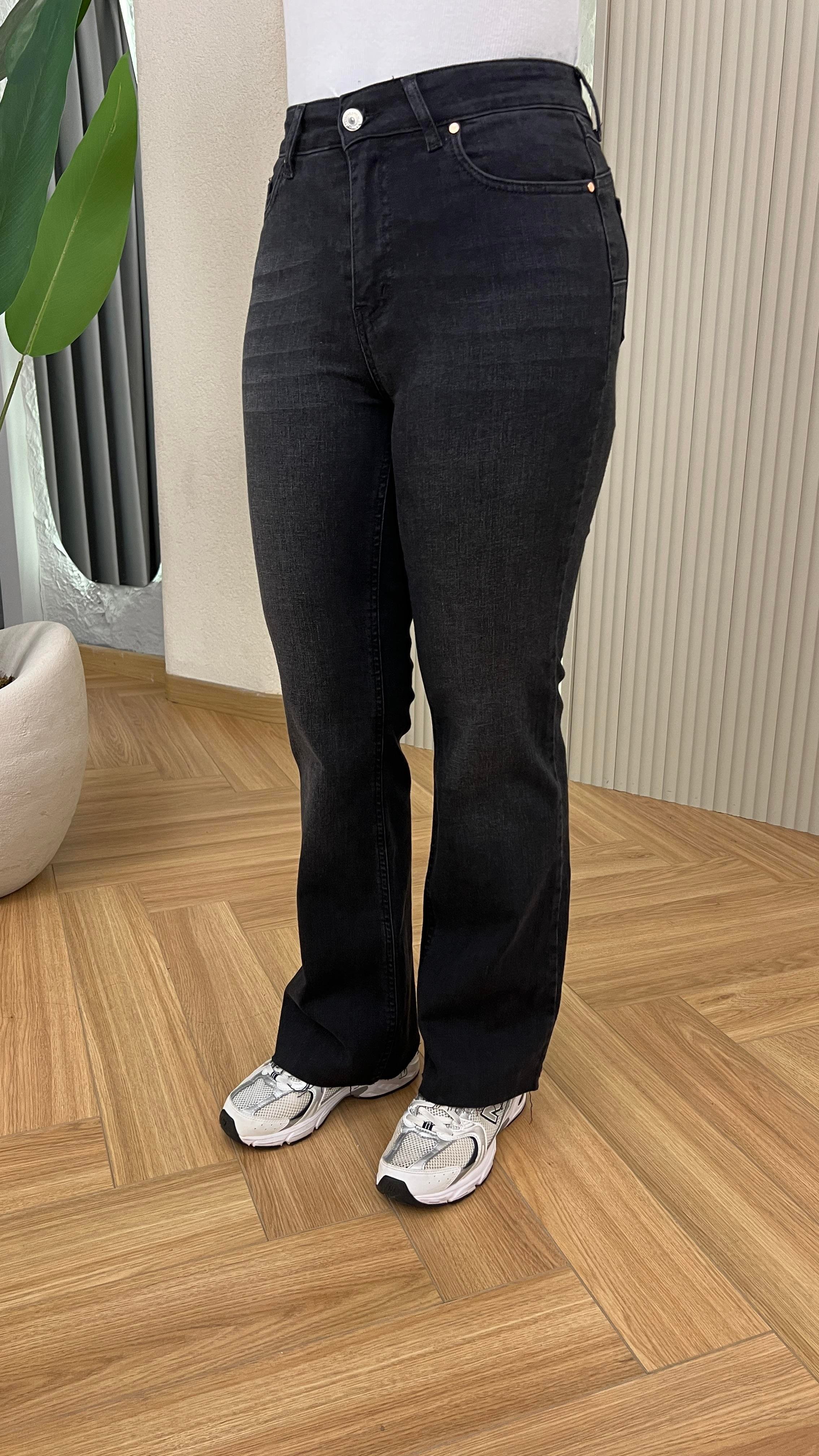 Antrasit Push Up Etkili Jean