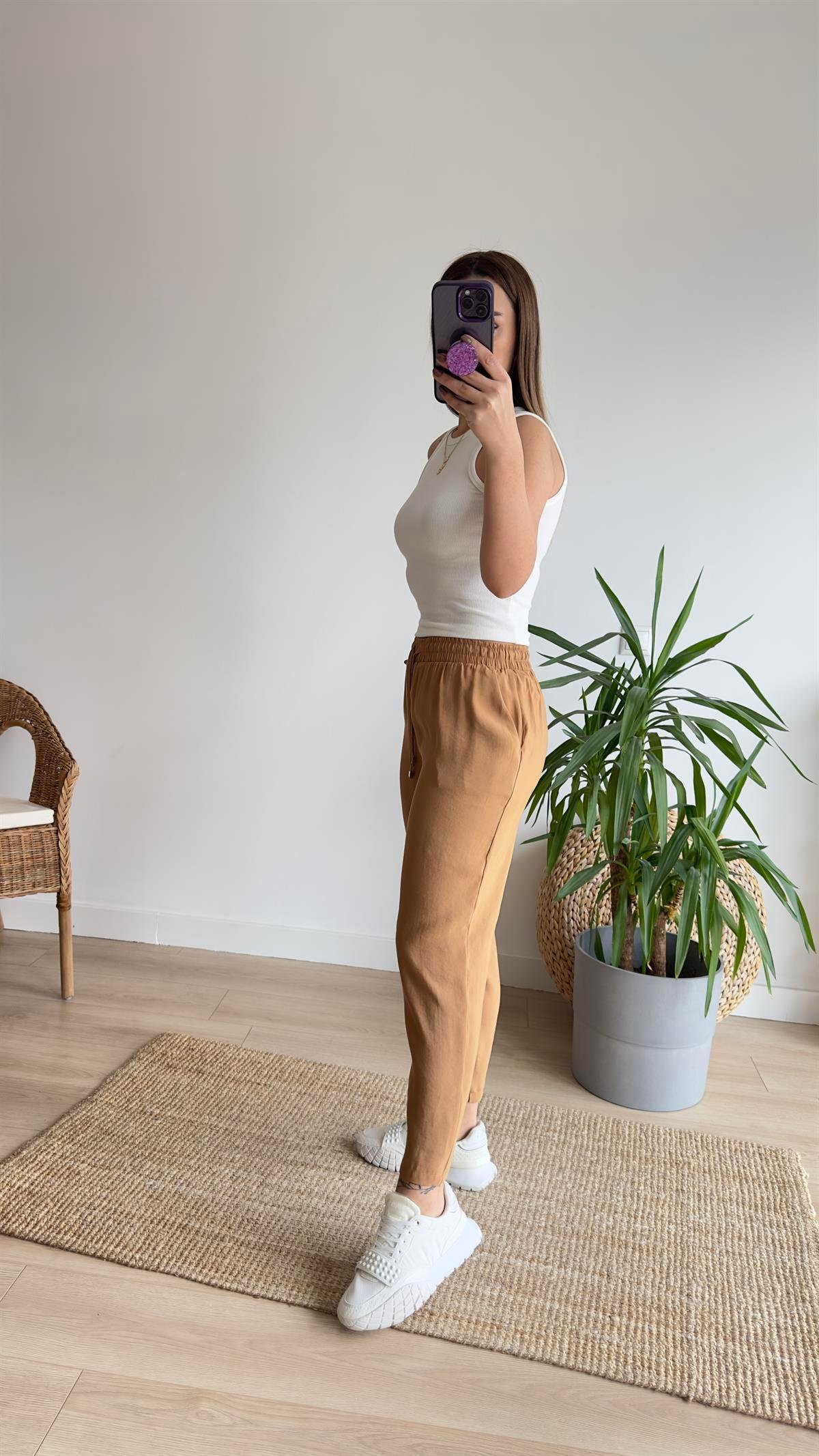 Camel Tensel Pantolon