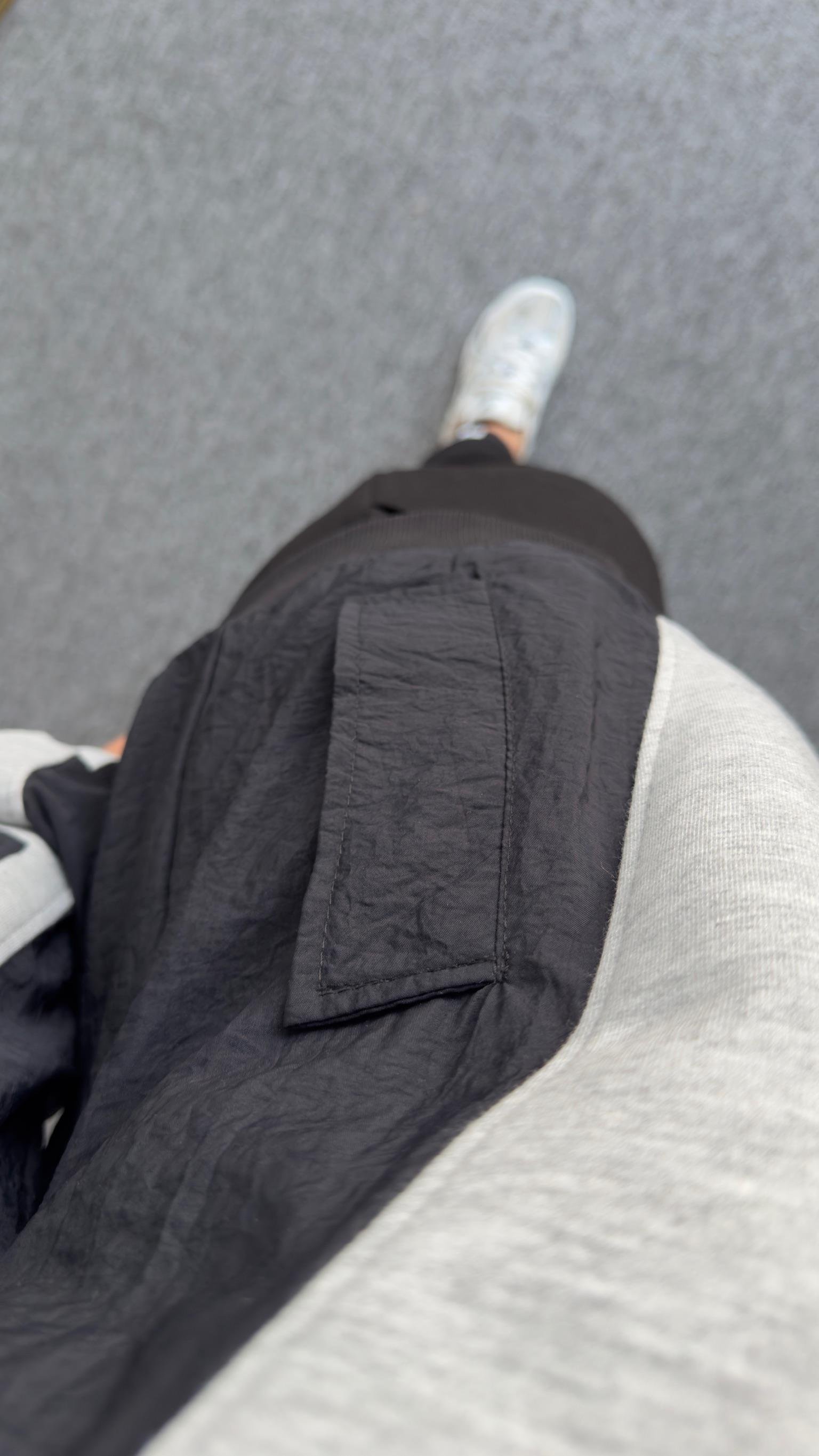 Orso Tws Model Kollar Paraşütlü Gri Sweatshirt