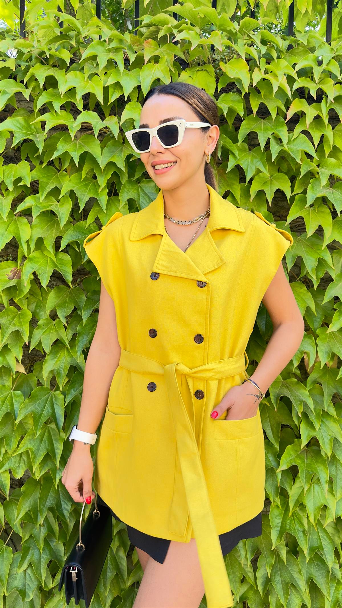 Lein Zra Model Sarı Yelek