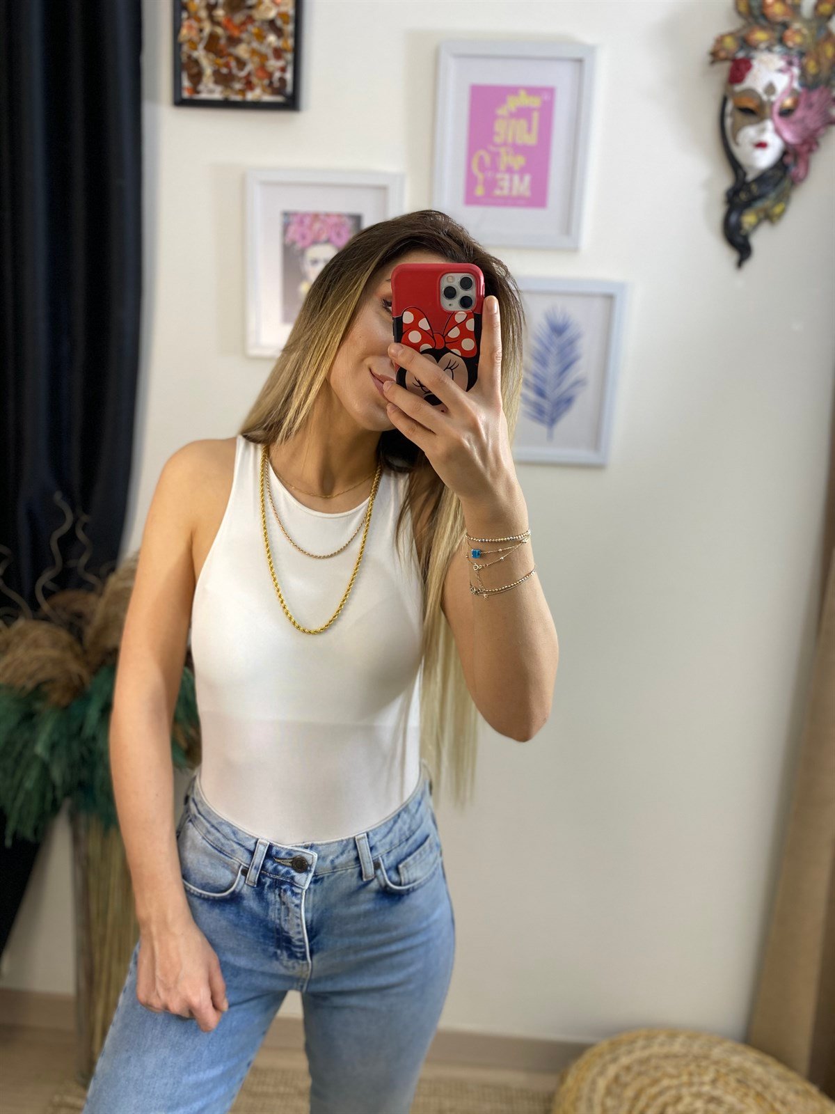 Alttan Çıtçıtlı Bodysuit