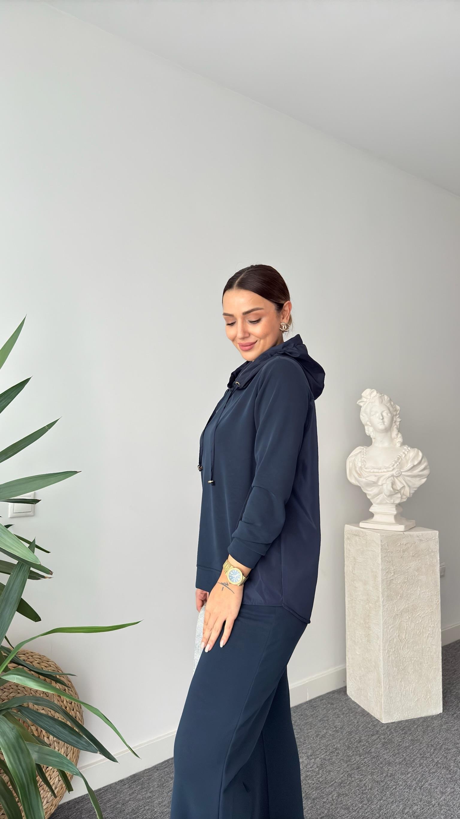 Soleda Paraşüt Detaylı Laci Modal Takım