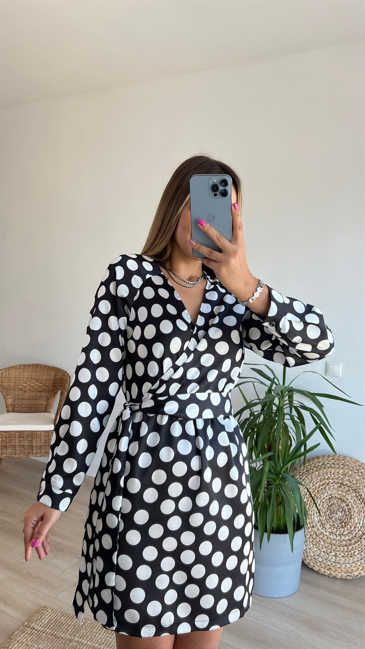 Marka Model Puantiyeli Elbise 