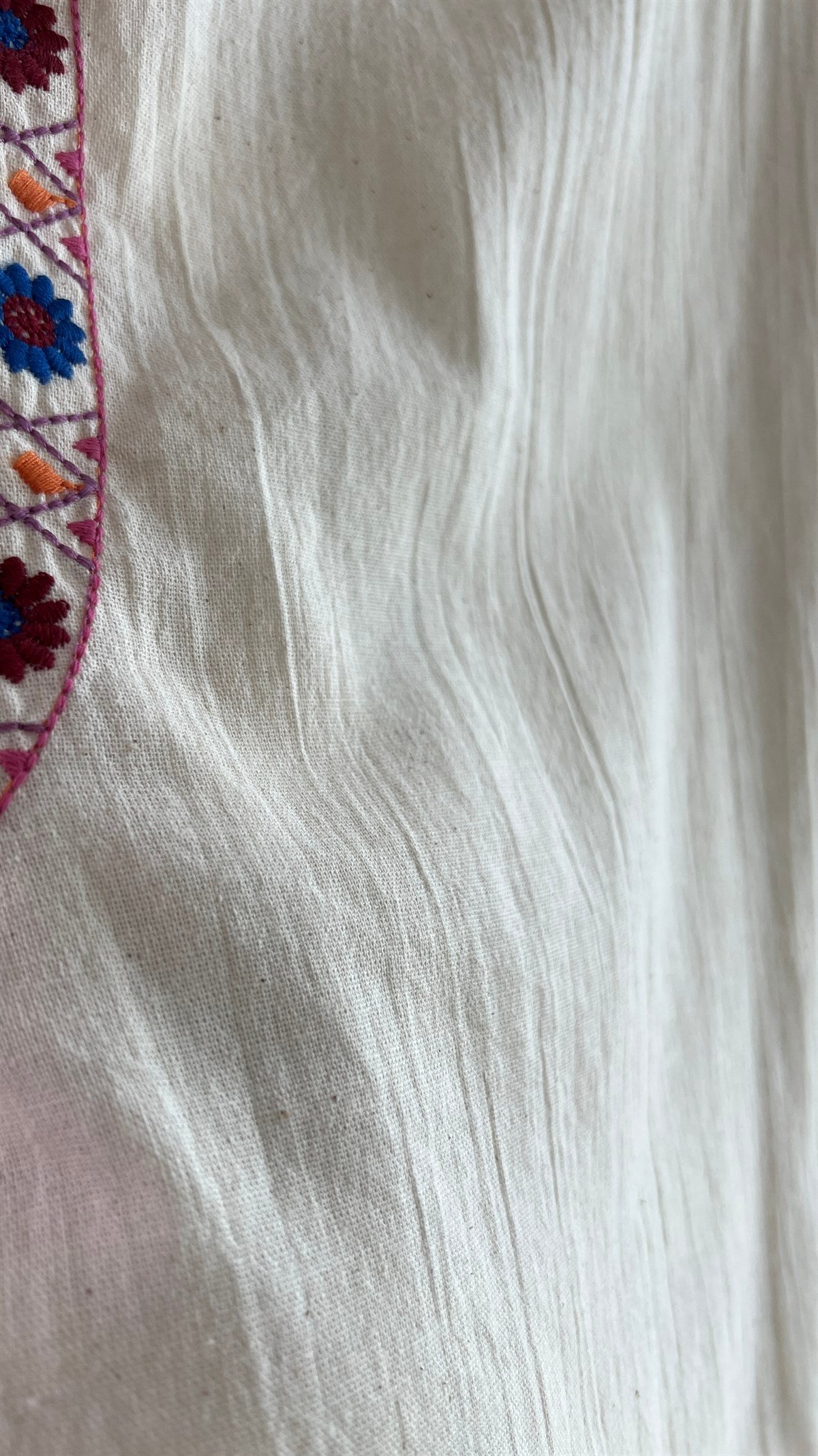 Zara Model Nakışlı Keten Yelek