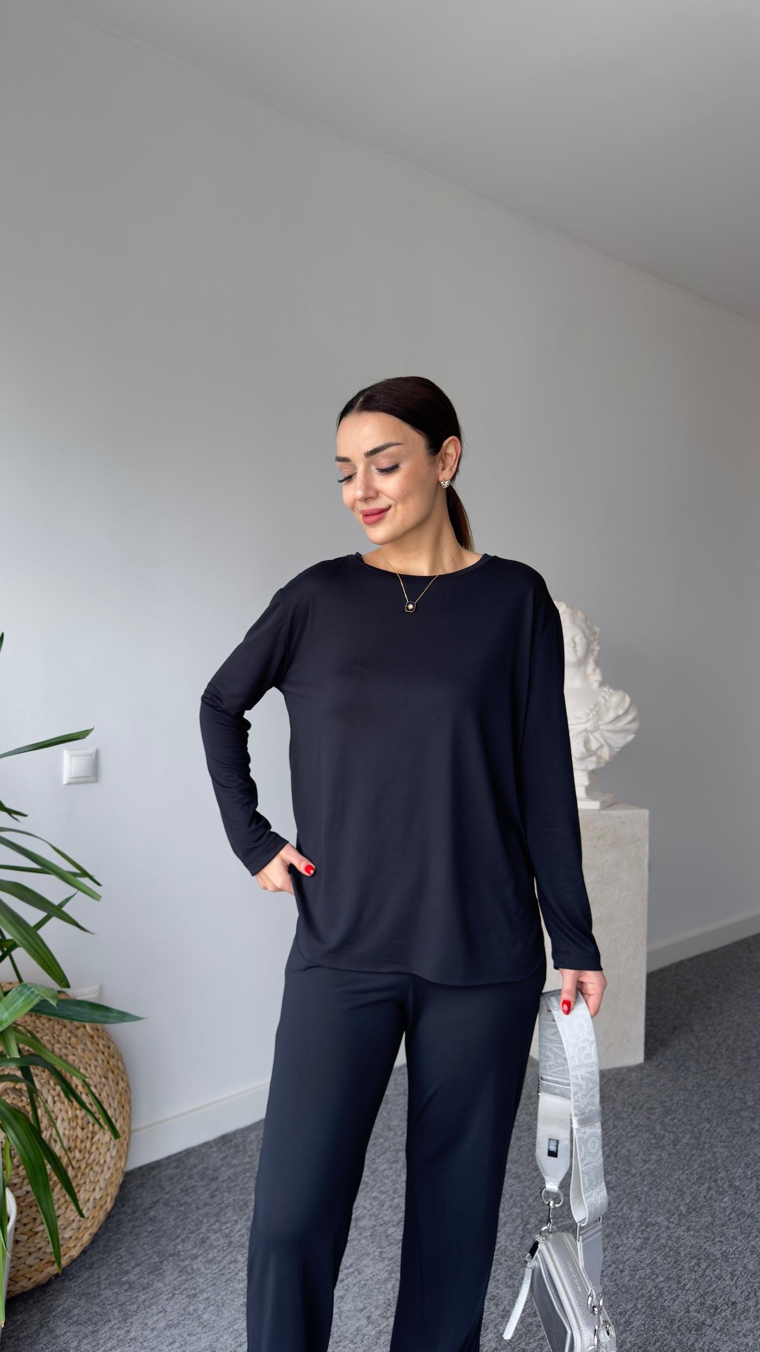 Dikişsiz Uzun Kol Oysho Modal Takım