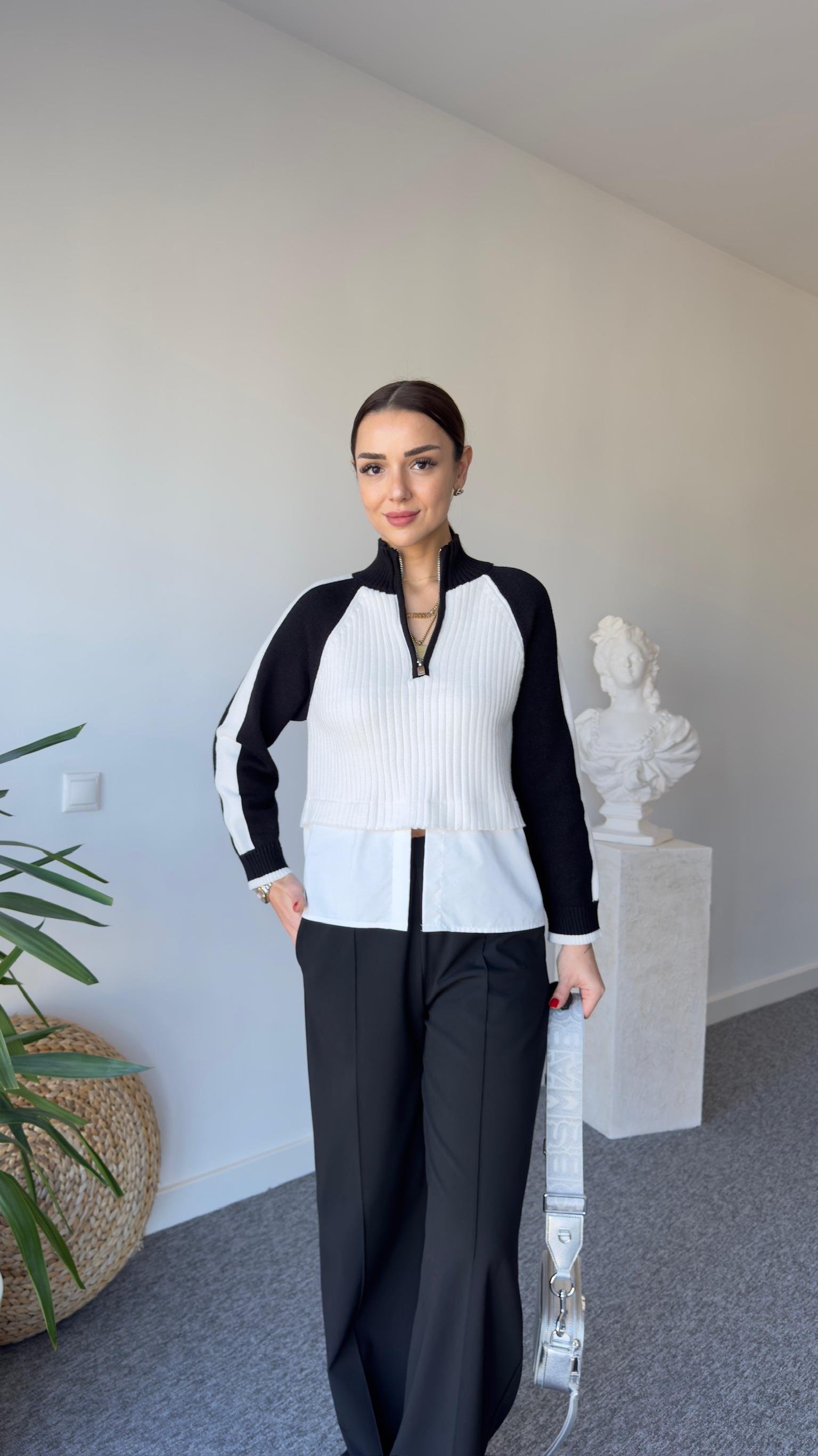 Marka Model Gömlek Detaylı Soft Triko