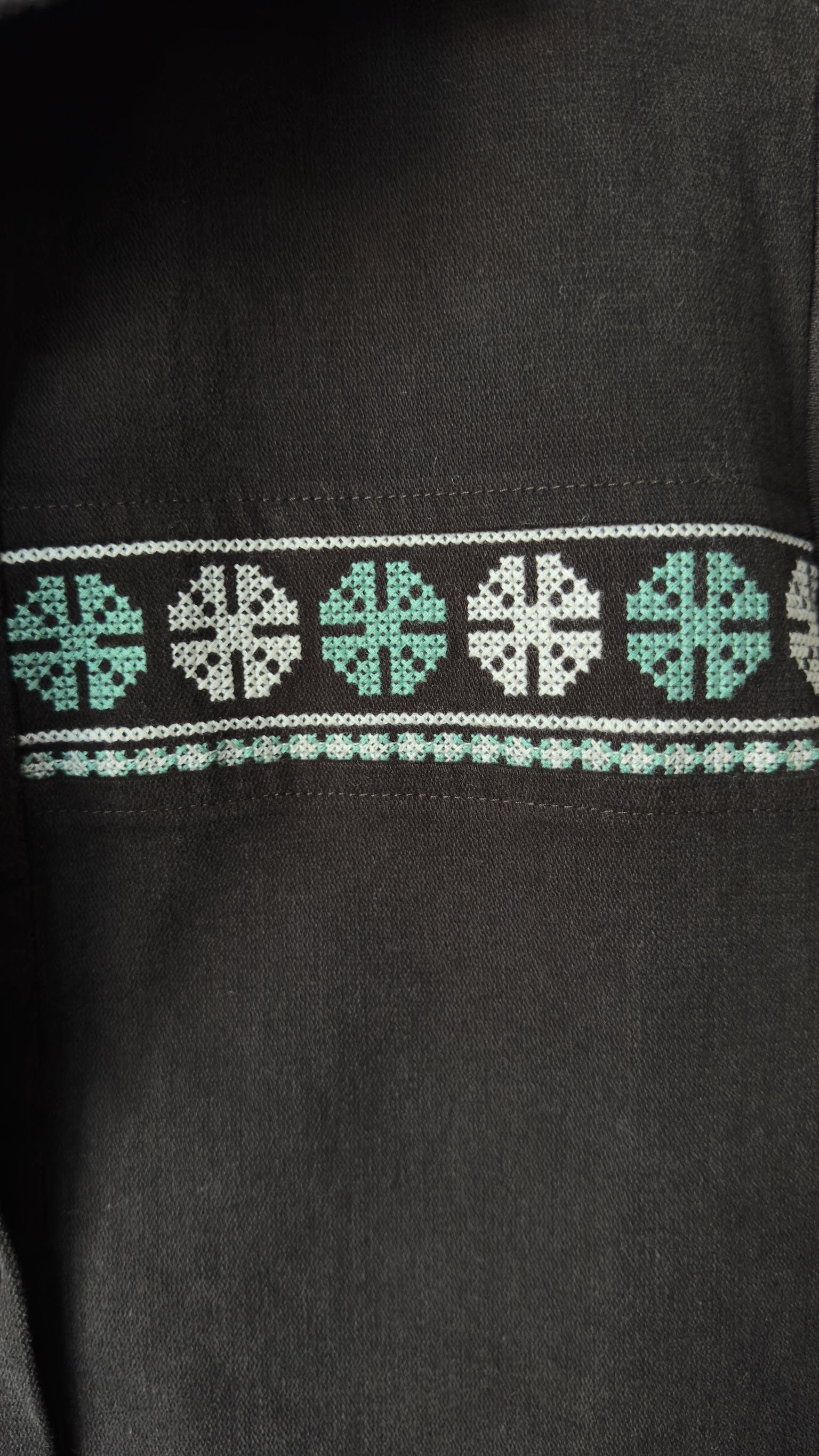 Nakış İşlemeli Gabardin Ceket