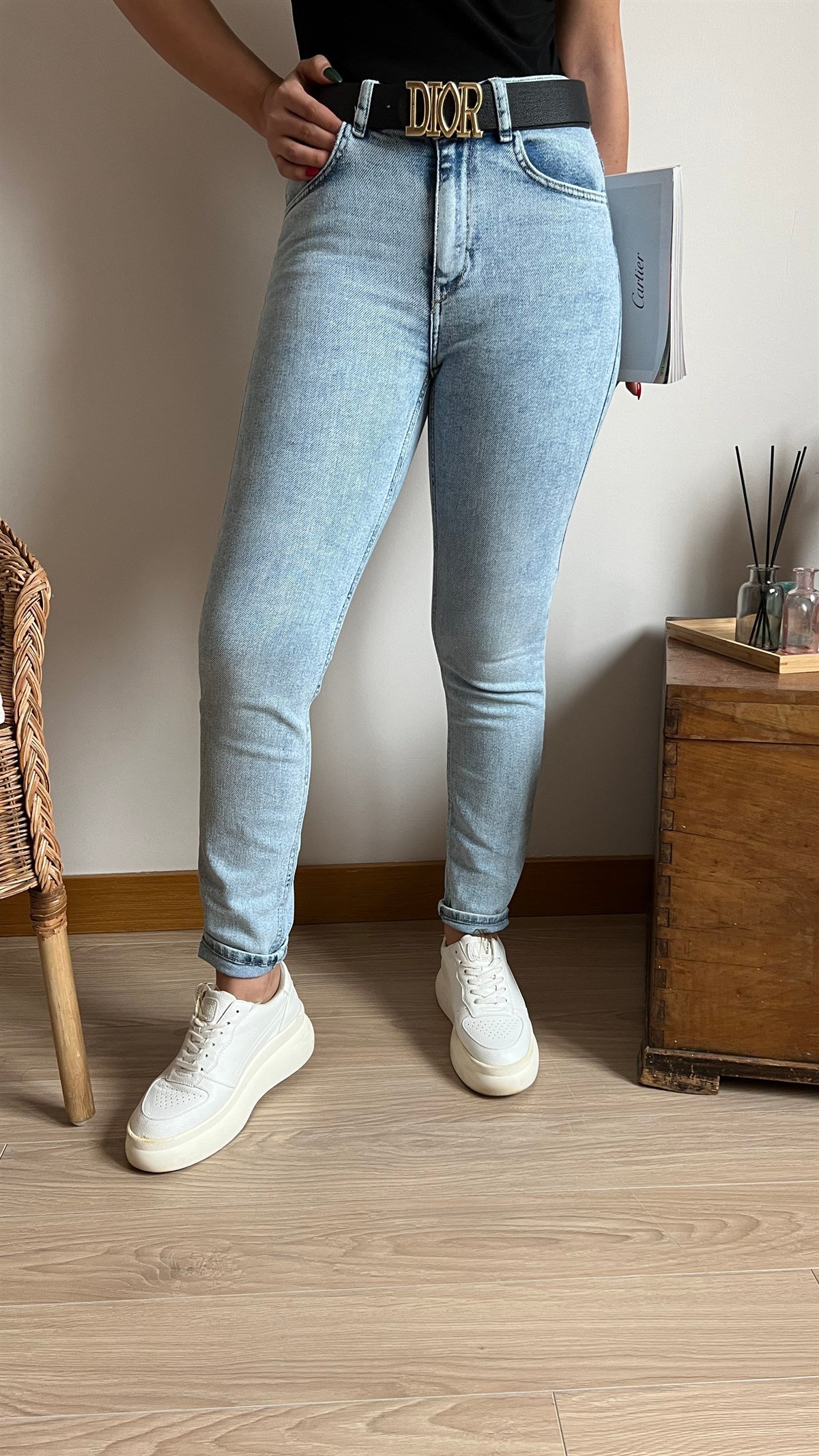 Orijinal Marka Yıkamalı Jean