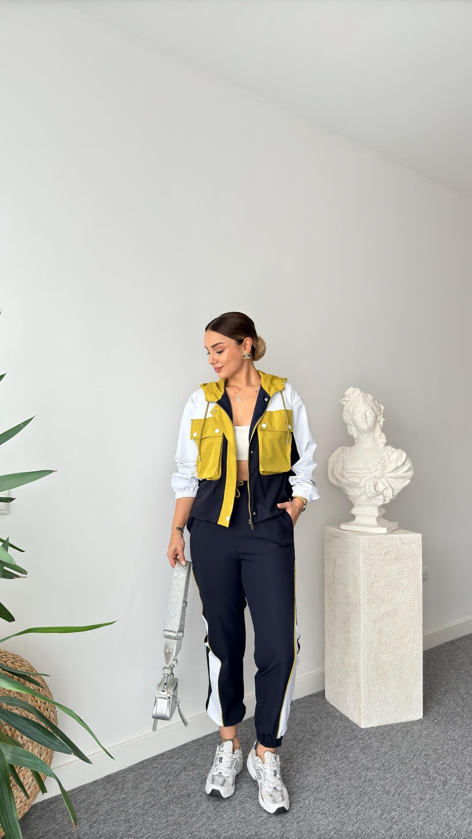 İthal Kumaş Premium Renk Geçişli Takım