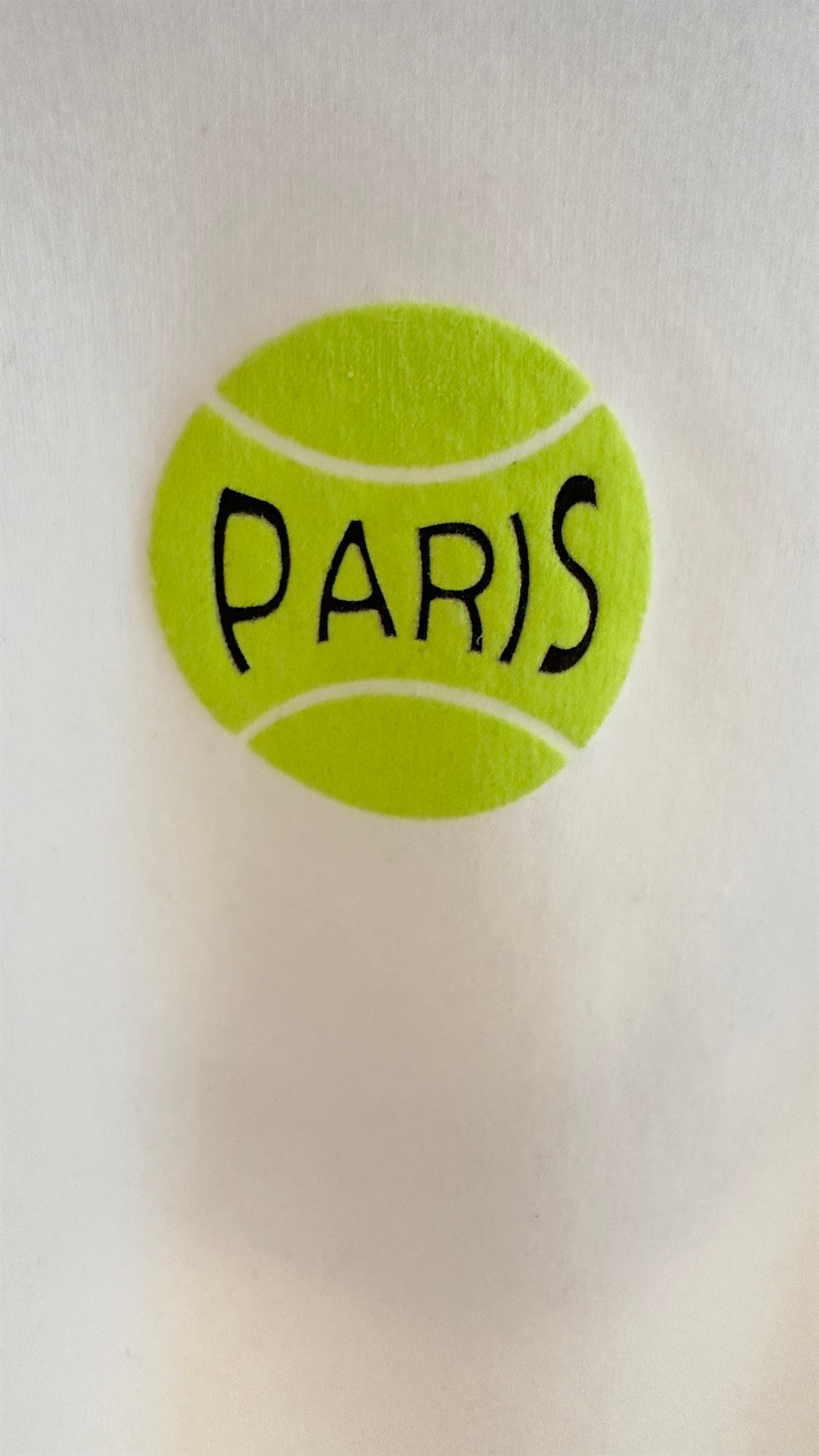 Paris Baskı Beyaz Sweatshirt