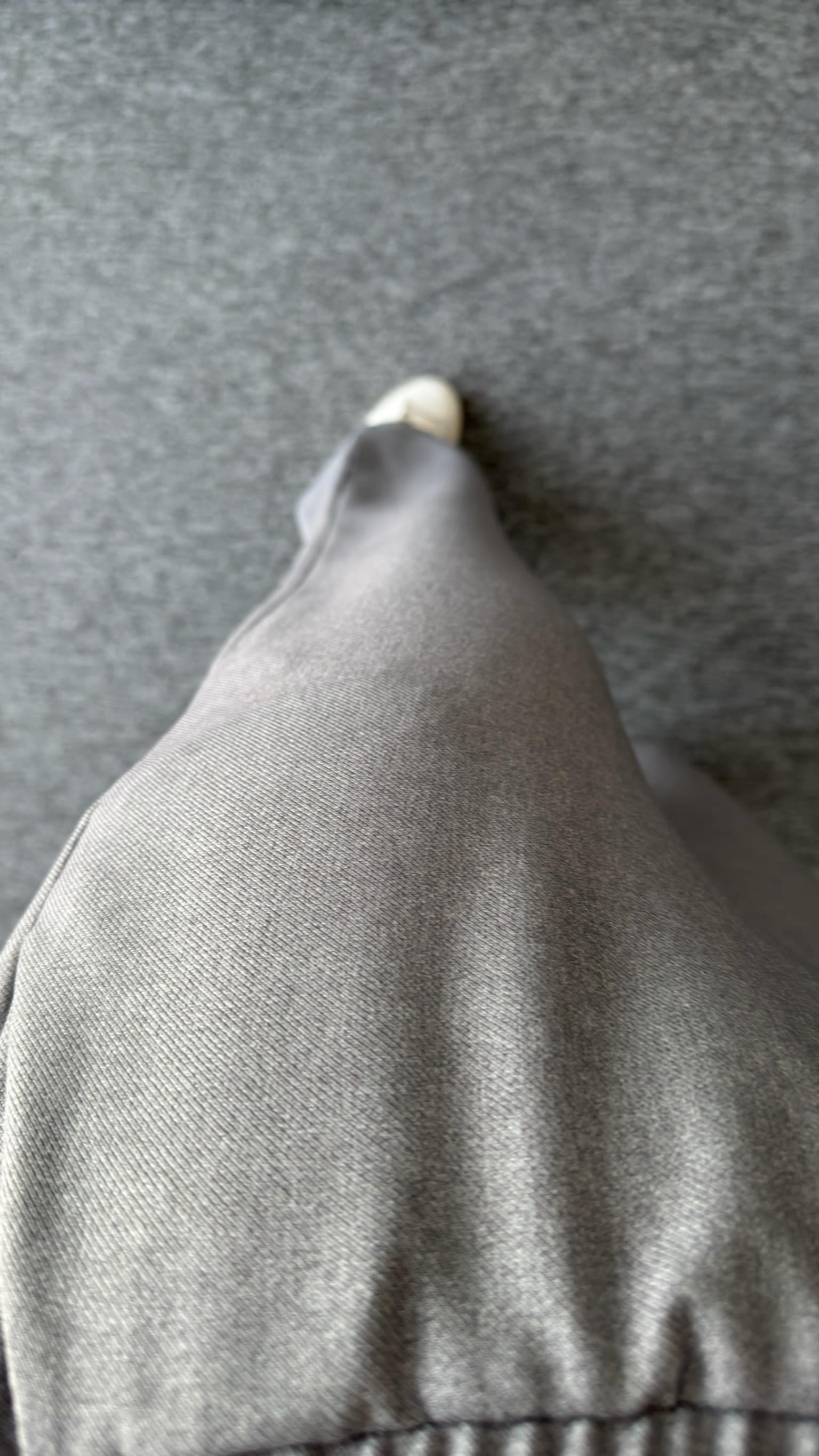 Jacey Bel Lastikli Gri Pantolon