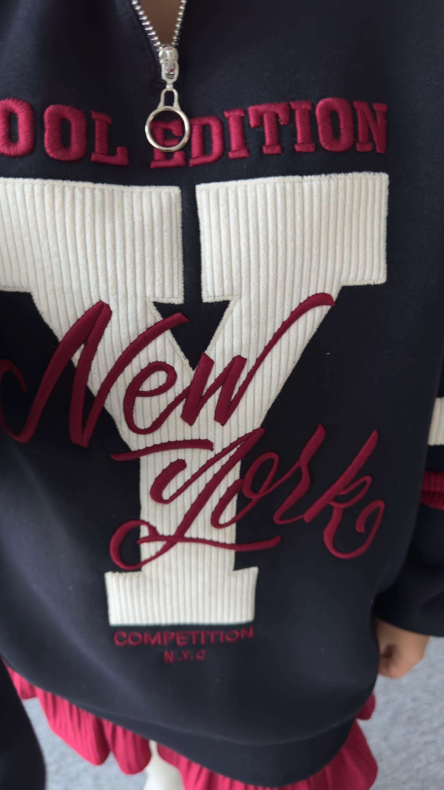 Cool Edıtıon Yarım Fermuarlı Sweatshirt