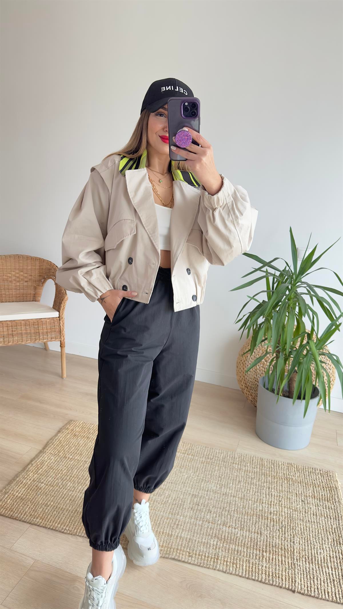 Marka Model Kısa Bomber Ceket