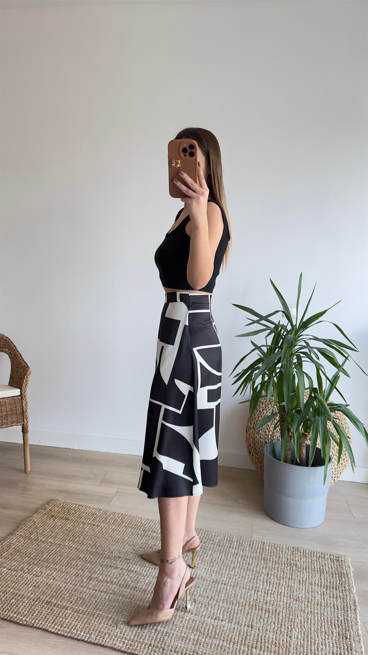 Mngo Model Saten Etek