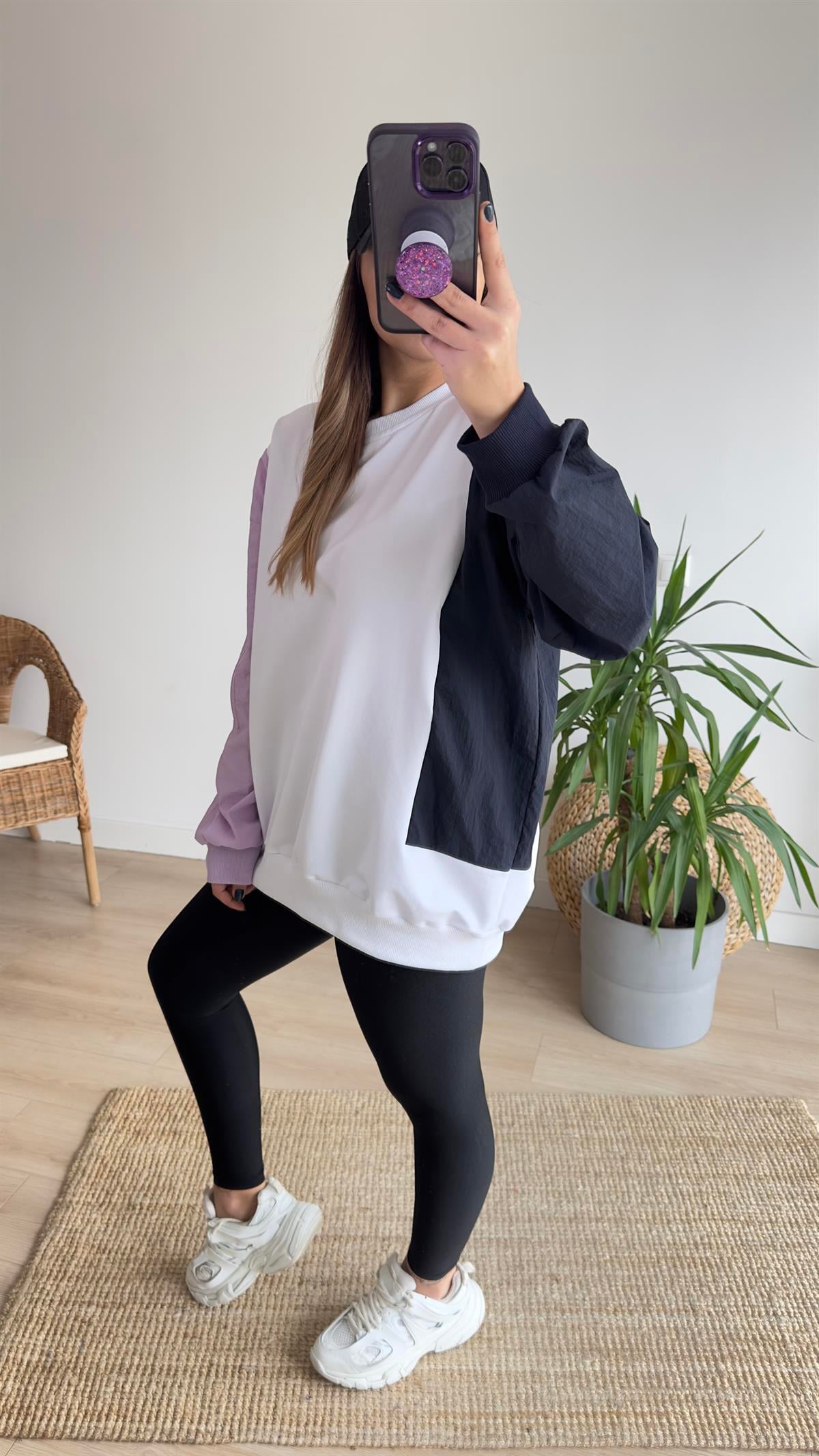 Marka Model Paraşüt Garni Sweat