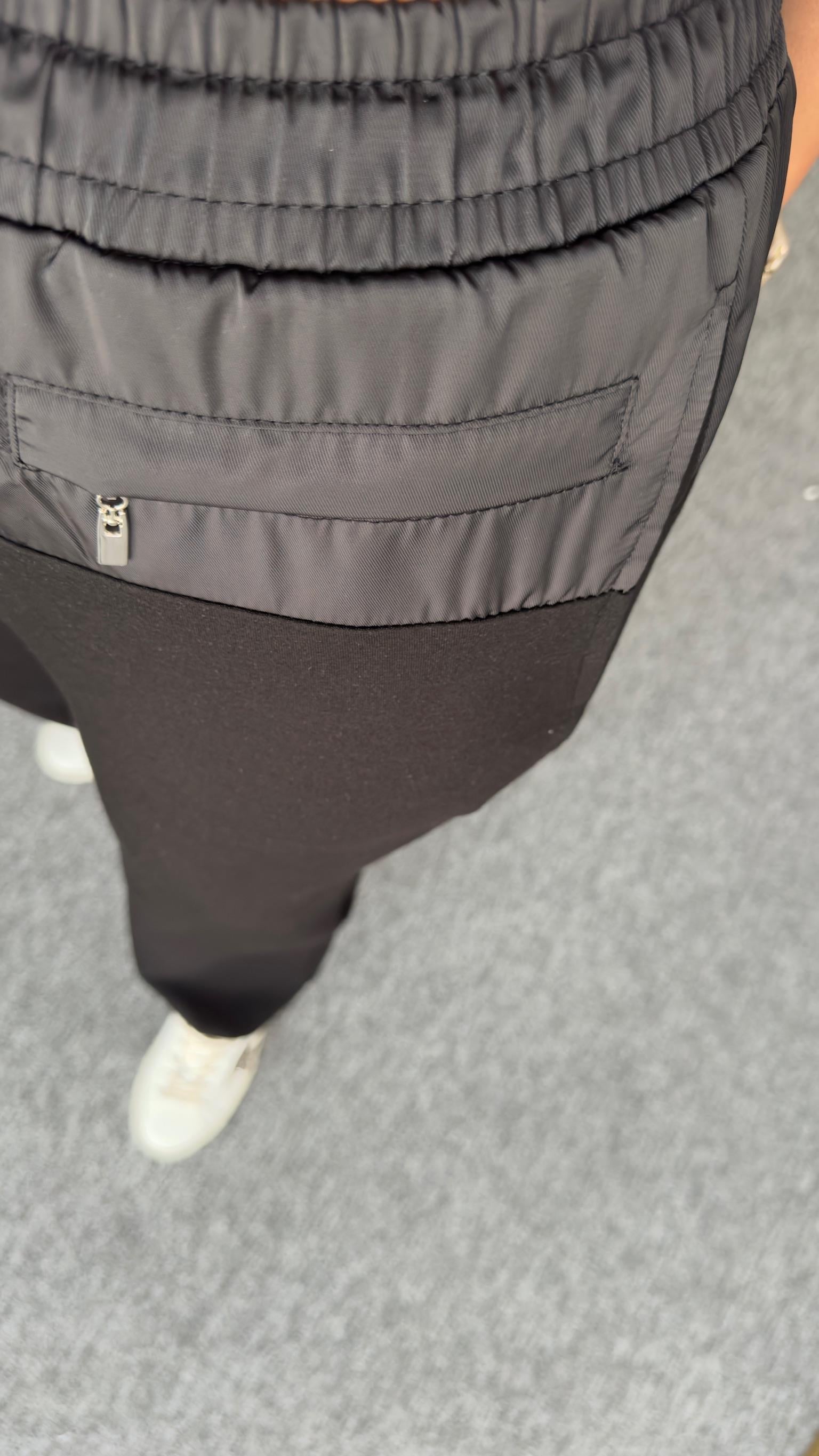 Zeya Tws Model Paraşüt Garnili Modal Pantolon