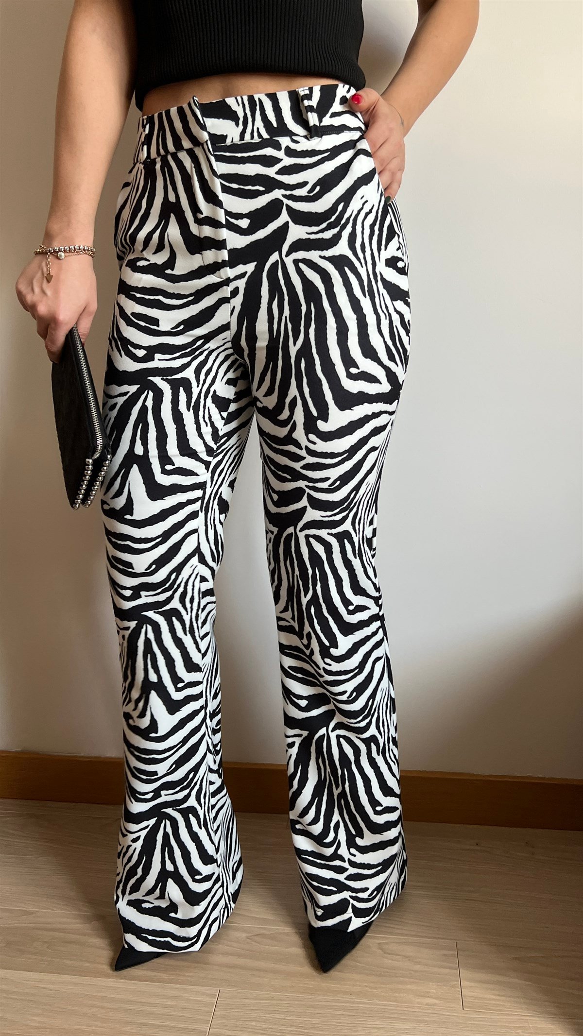 İpekyol Model Zebra Tasarım Pantolon