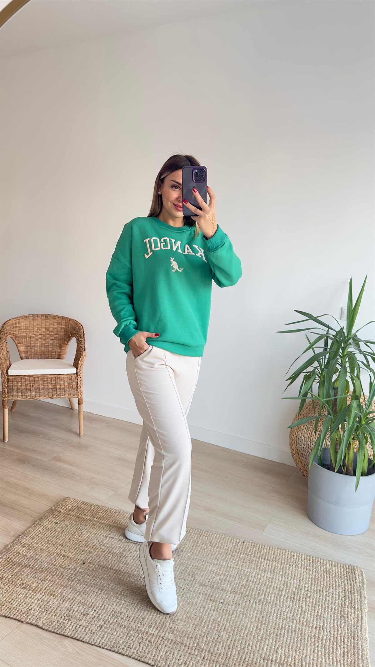 Kangol Yeşil Sweat